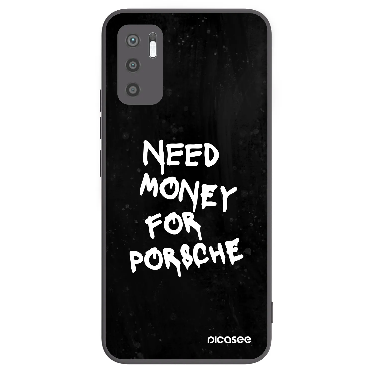 Picasee husă neagră din silicon pentru Xiaomi Redmi Note 10 5G - Black Dollar