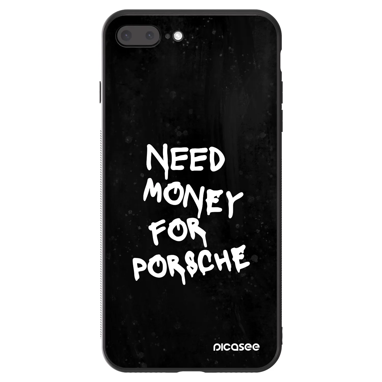 Picasee ULTIMATE CASE pentru Apple iPhone 8 Plus - Black Dollar