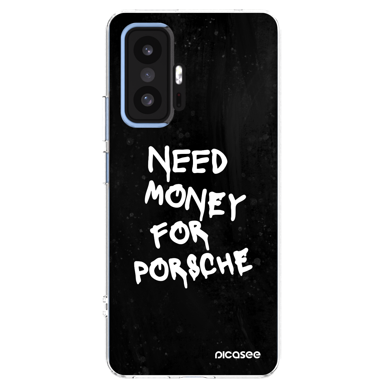 Picasee husă transparentă din silicon pentru Xiaomi 11T Pro - Black Dollar