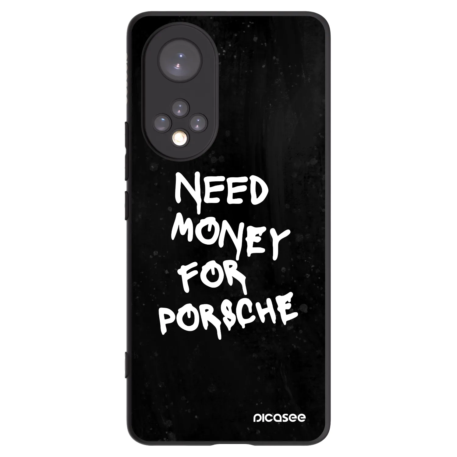 Picasee husă neagră din silicon pentru Honor 50 5G - Black Dollar