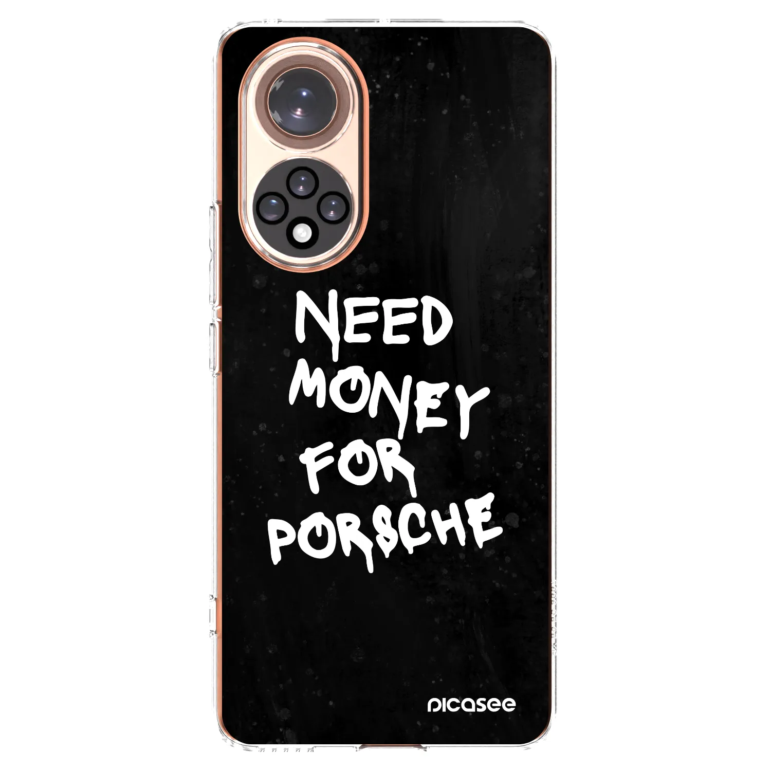 Picasee husă transparentă din silicon pentru Huawei Nova 9 - Black Dollar