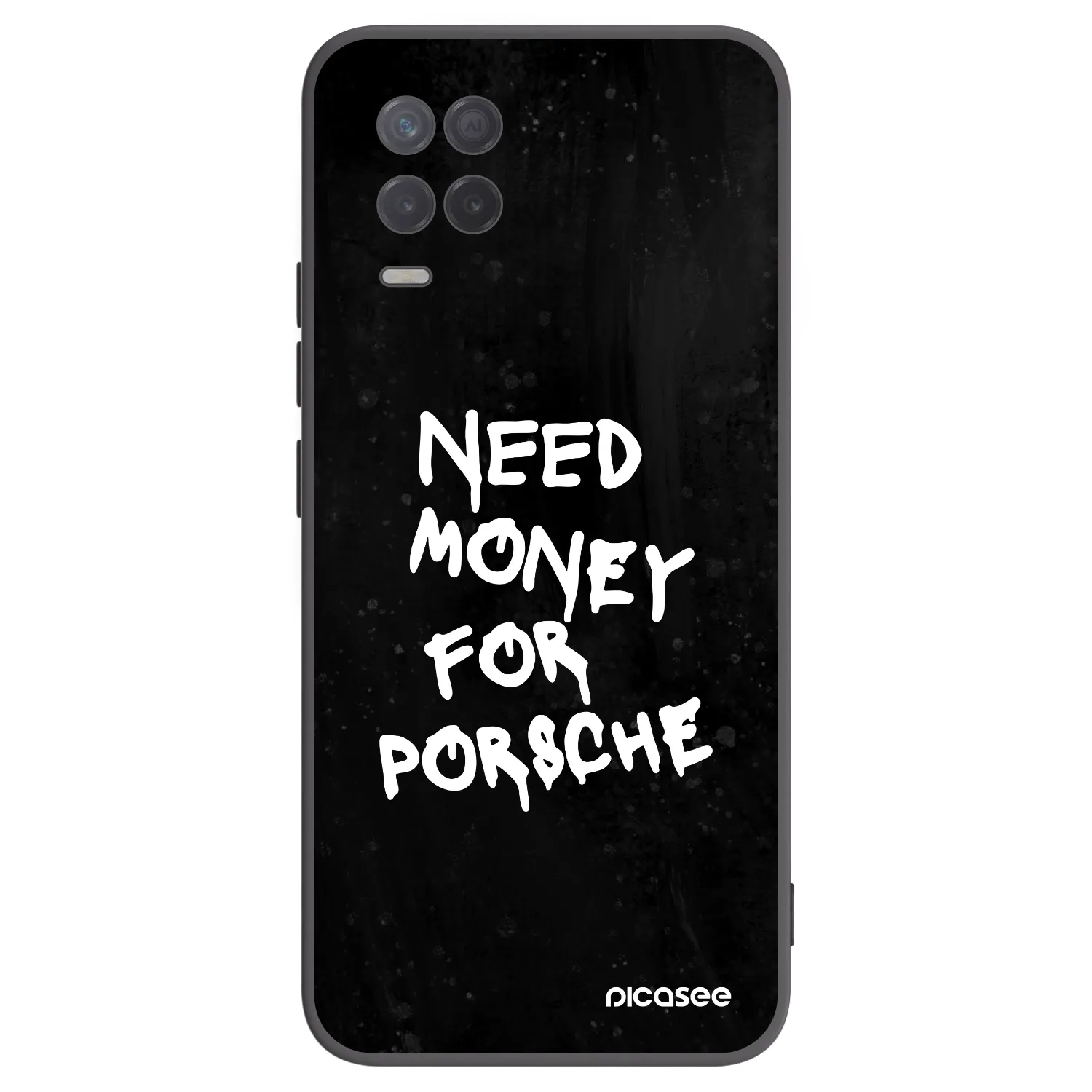 Picasee husă neagră din silicon pentru Realme 8 5G - Black Dollar