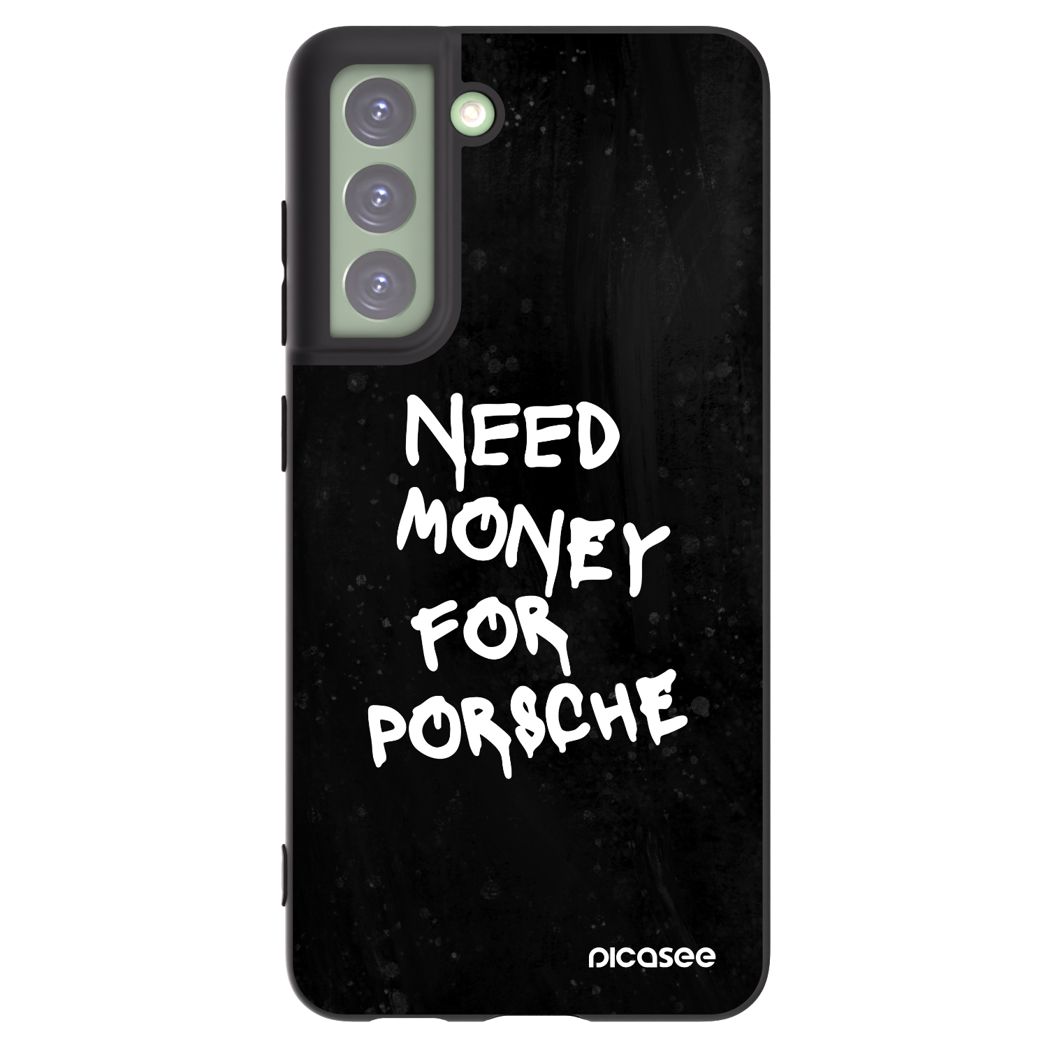 Picasee husă neagră din silicon pentru Samsung Galaxy S21 FE 5G - Black Dollar