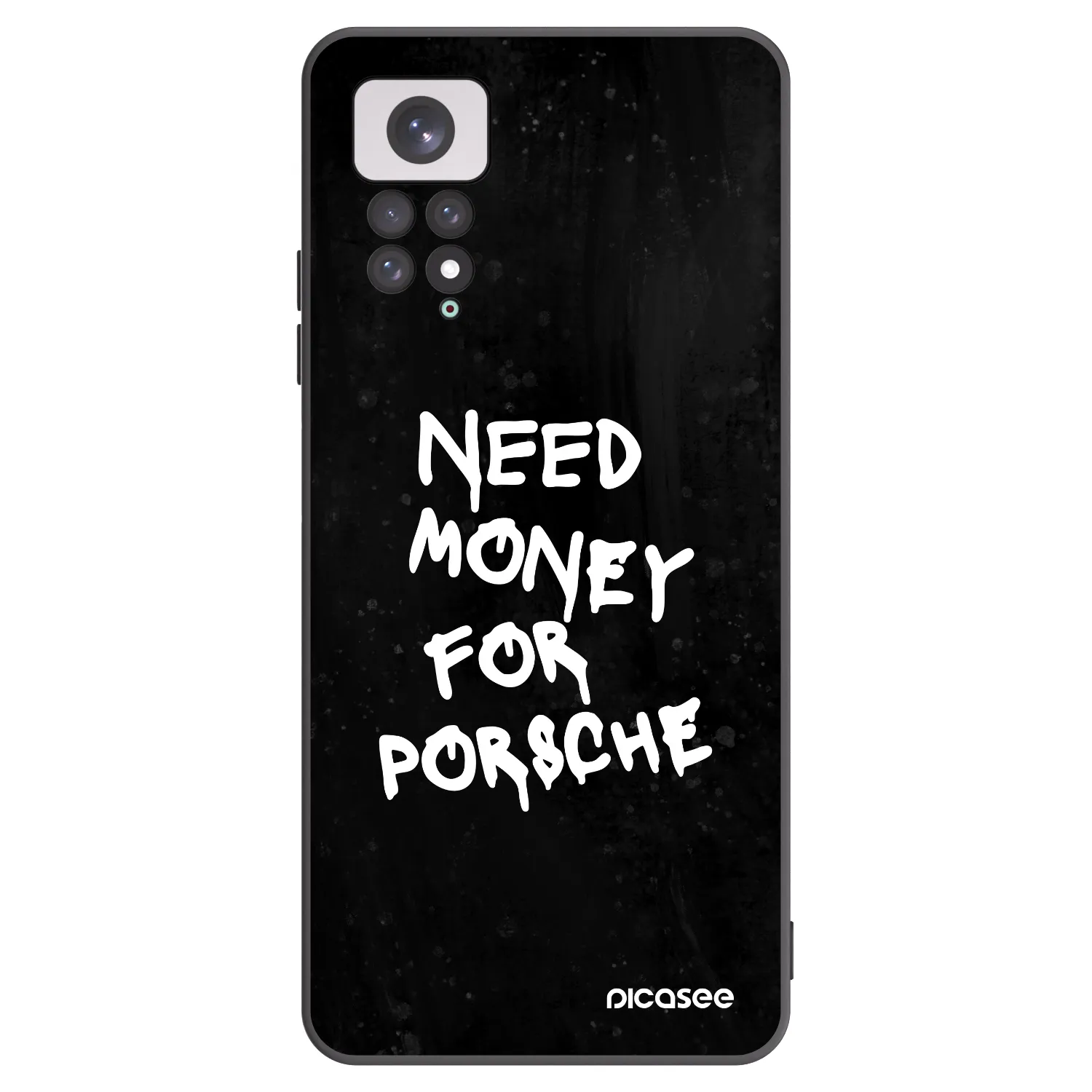 Picasee husă neagră din silicon pentru Xiaomi Redmi Note 11 - Black Dollar