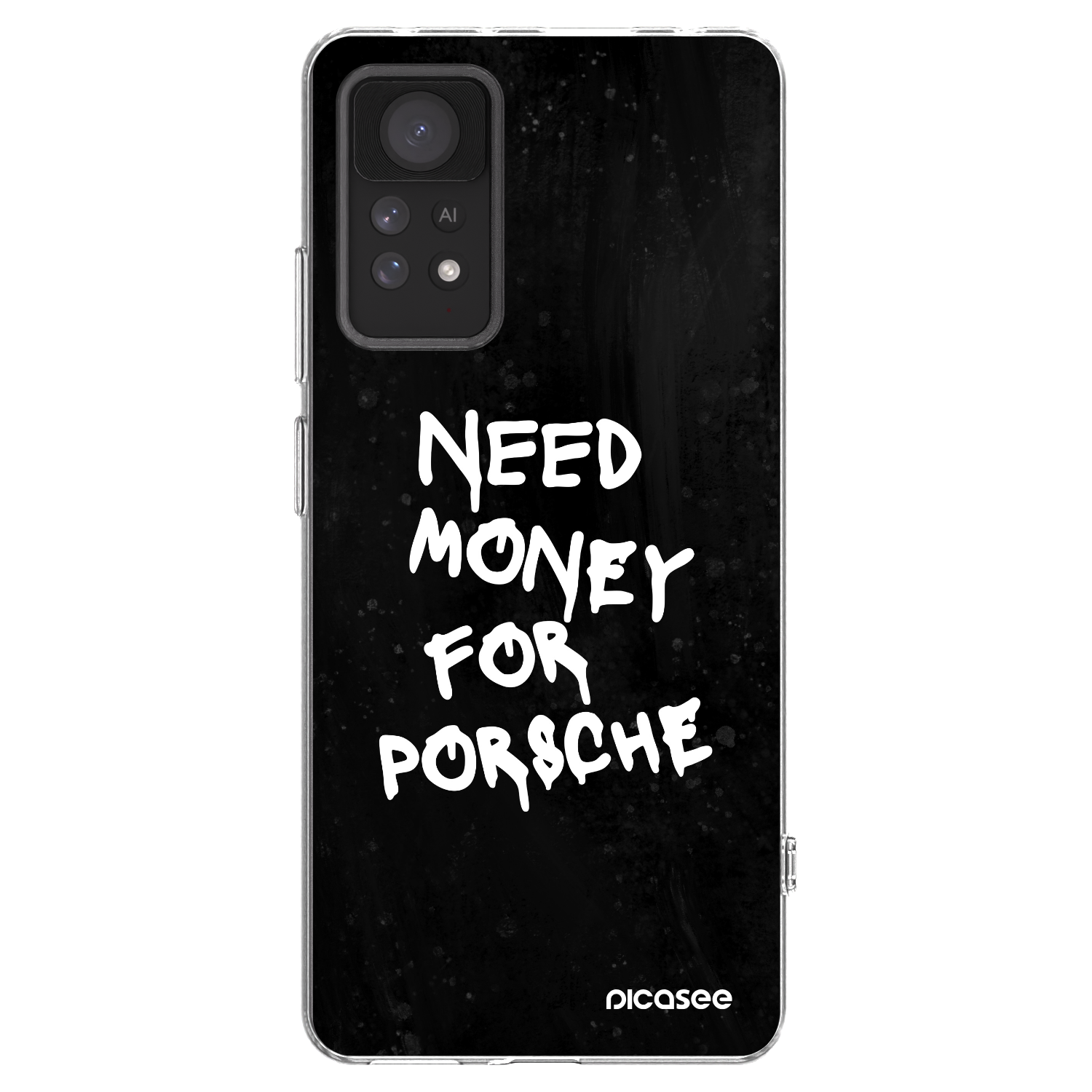 Picasee husă transparentă din silicon pentru Xiaomi Redmi Note 11 Pro - Black Dollar