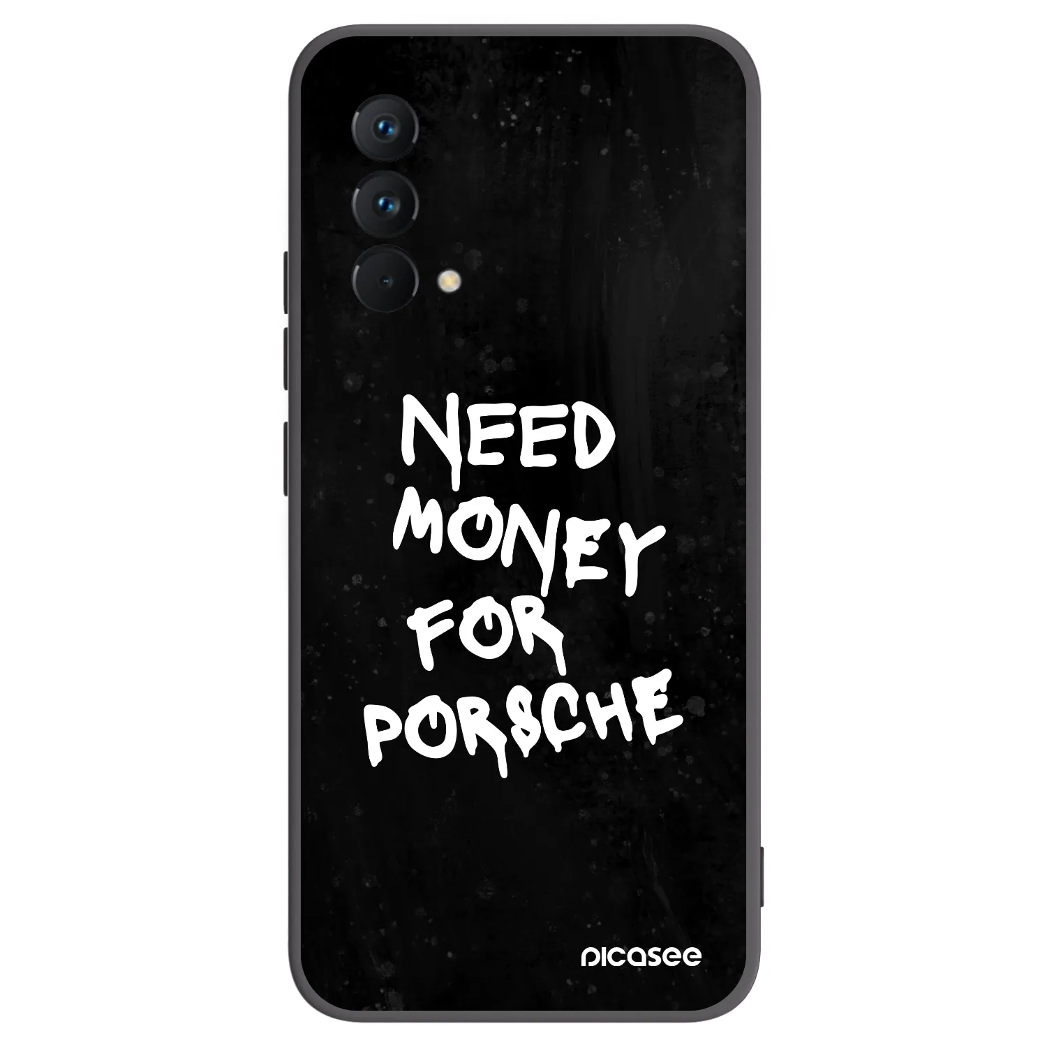 Picasee husă neagră din silicon pentru Realme GT Master Edition 5G - Black Dollar