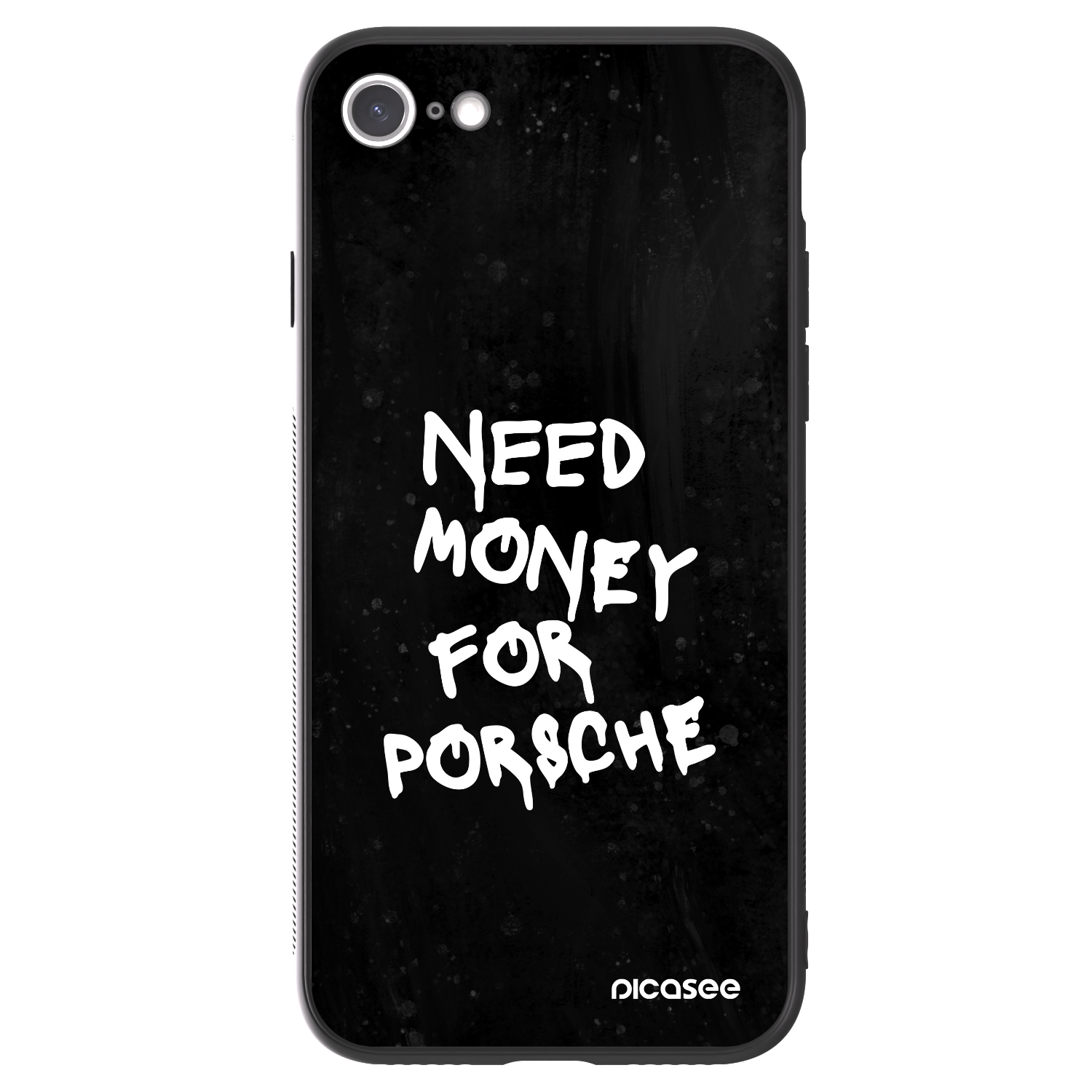 Picasee ULTIMATE CASE pentru Apple iPhone SE 2022 - Black Dollar