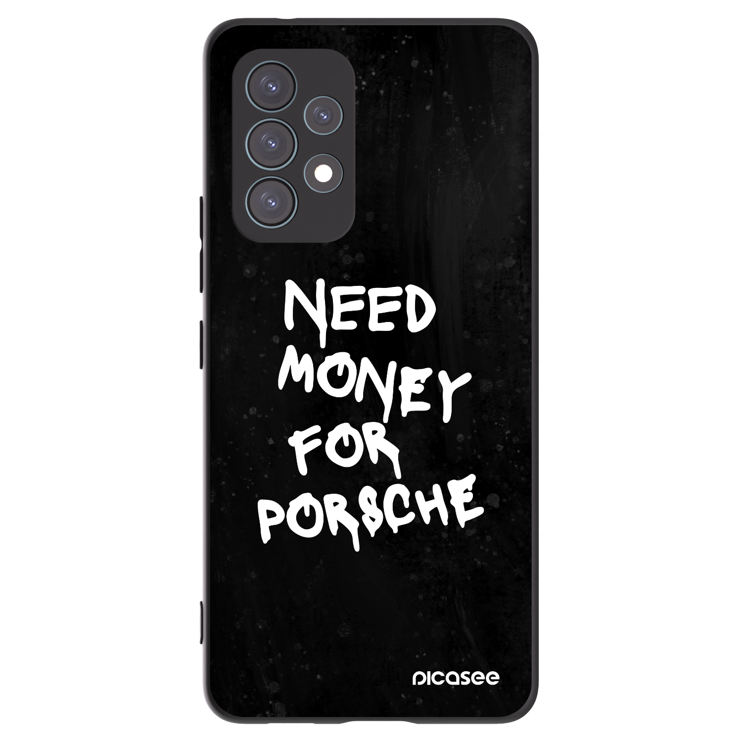 Picasee husă neagră din silicon pentru Samsung Galaxy A53 5G A536 - Black Dollar