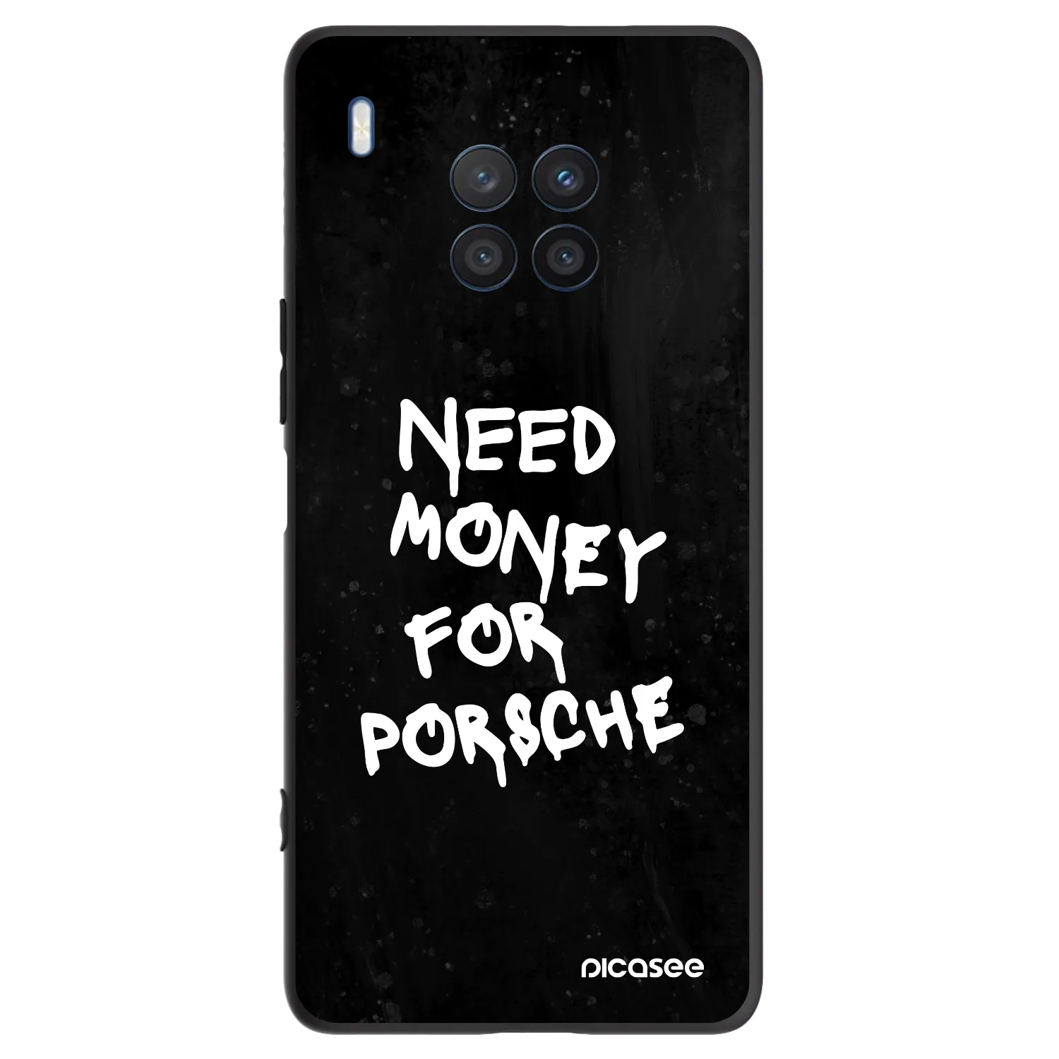 Picasee husă neagră din silicon pentru Honor 50 Lite - Black Dollar