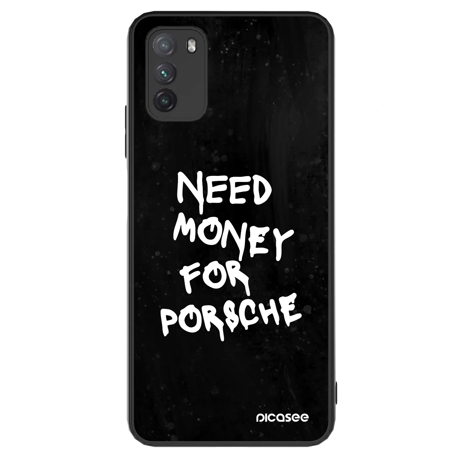 Picasee ULTIMATE CASE pentru Xiaomi Poco M3 - Black Dollar