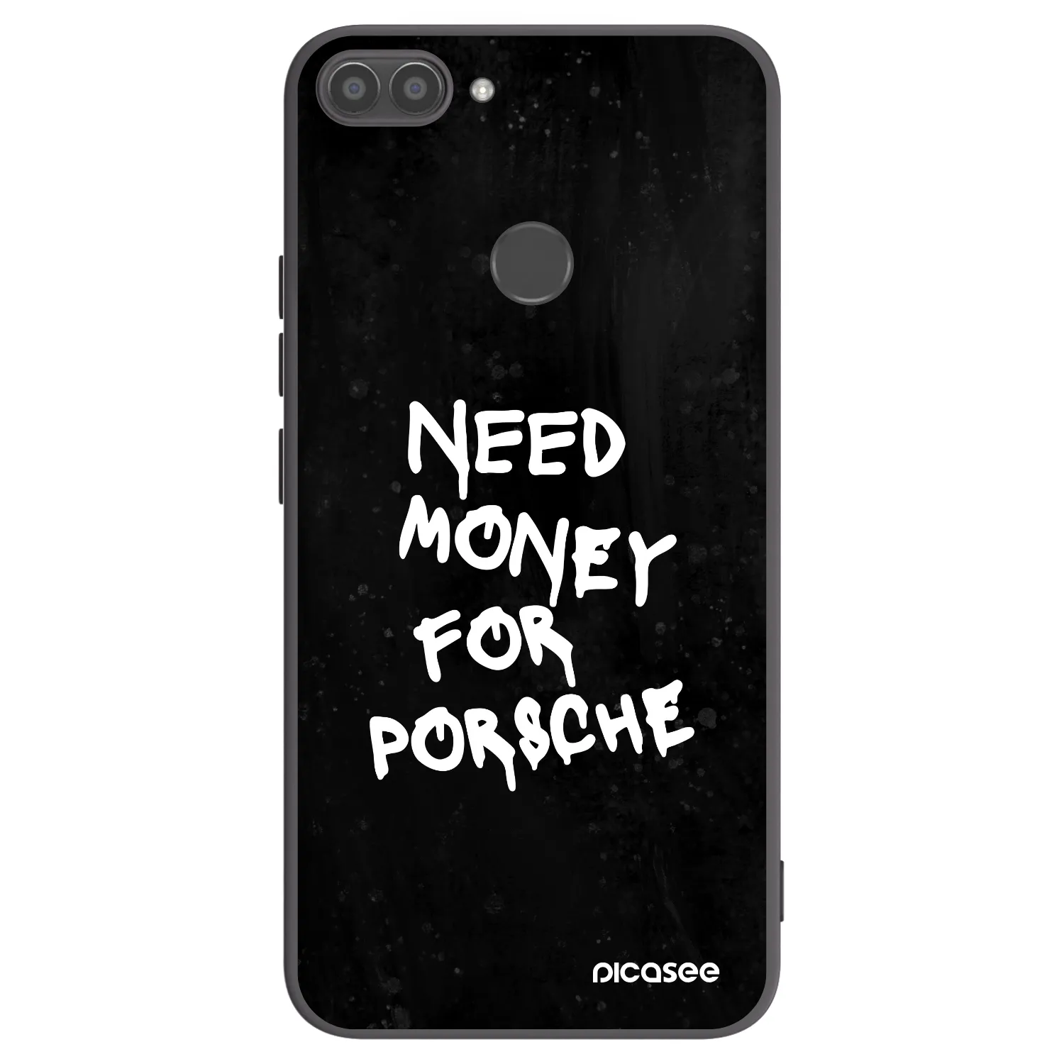 Picasee husă neagră din silicon pentru Huawei P Smart - Black Dollar