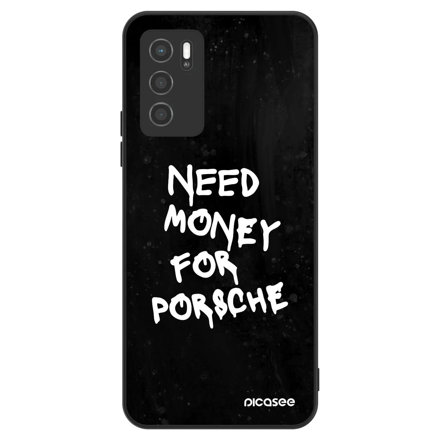 Picasee ULTIMATE CASE pentru OPPO A16s - Black Dollar
