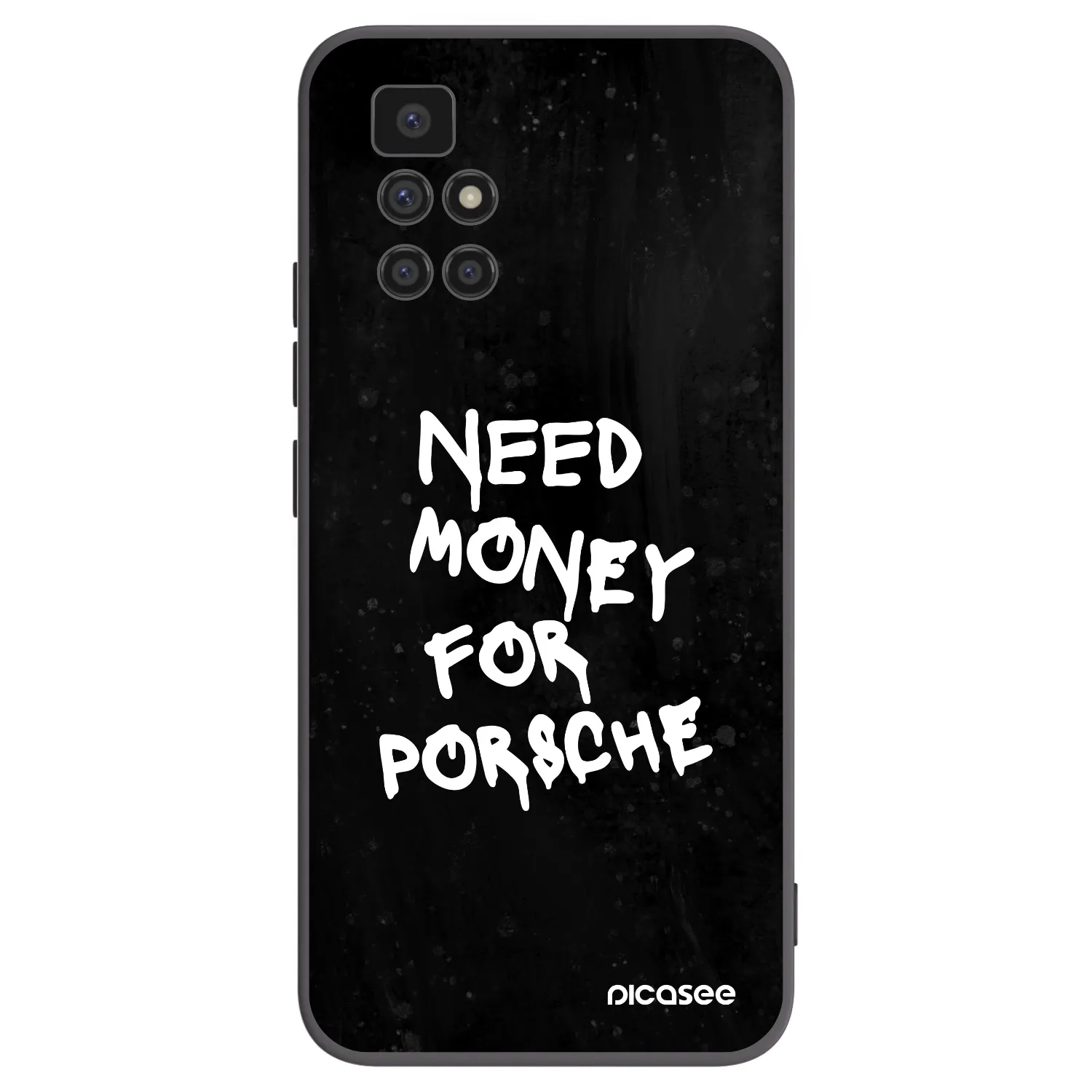 Picasee husă neagră din silicon pentru Xiaomi Redmi 10 (2022) - Black Dollar