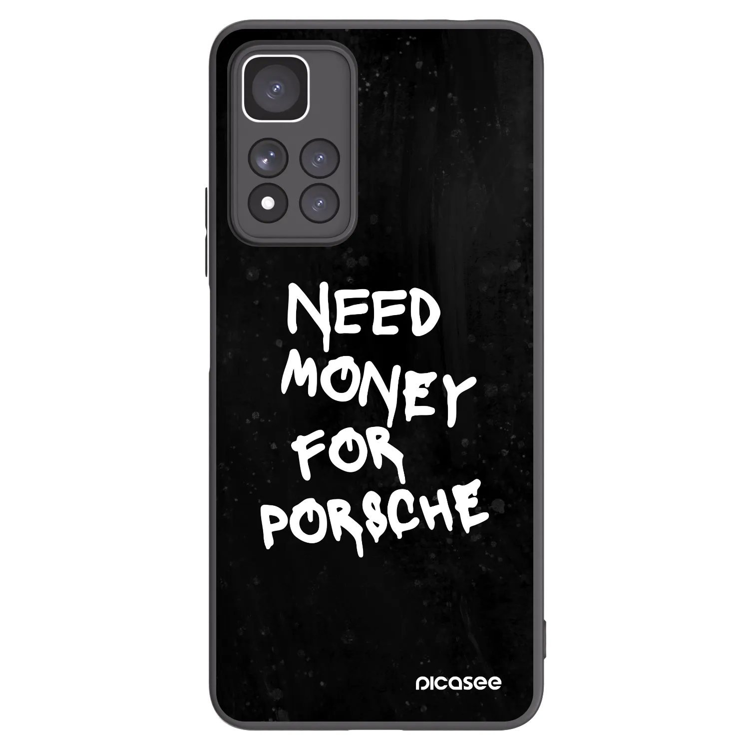 Picasee husă neagră din silicon pentru Xiaomi Redmi Note 11 Pro+ 5G - Black Dollar