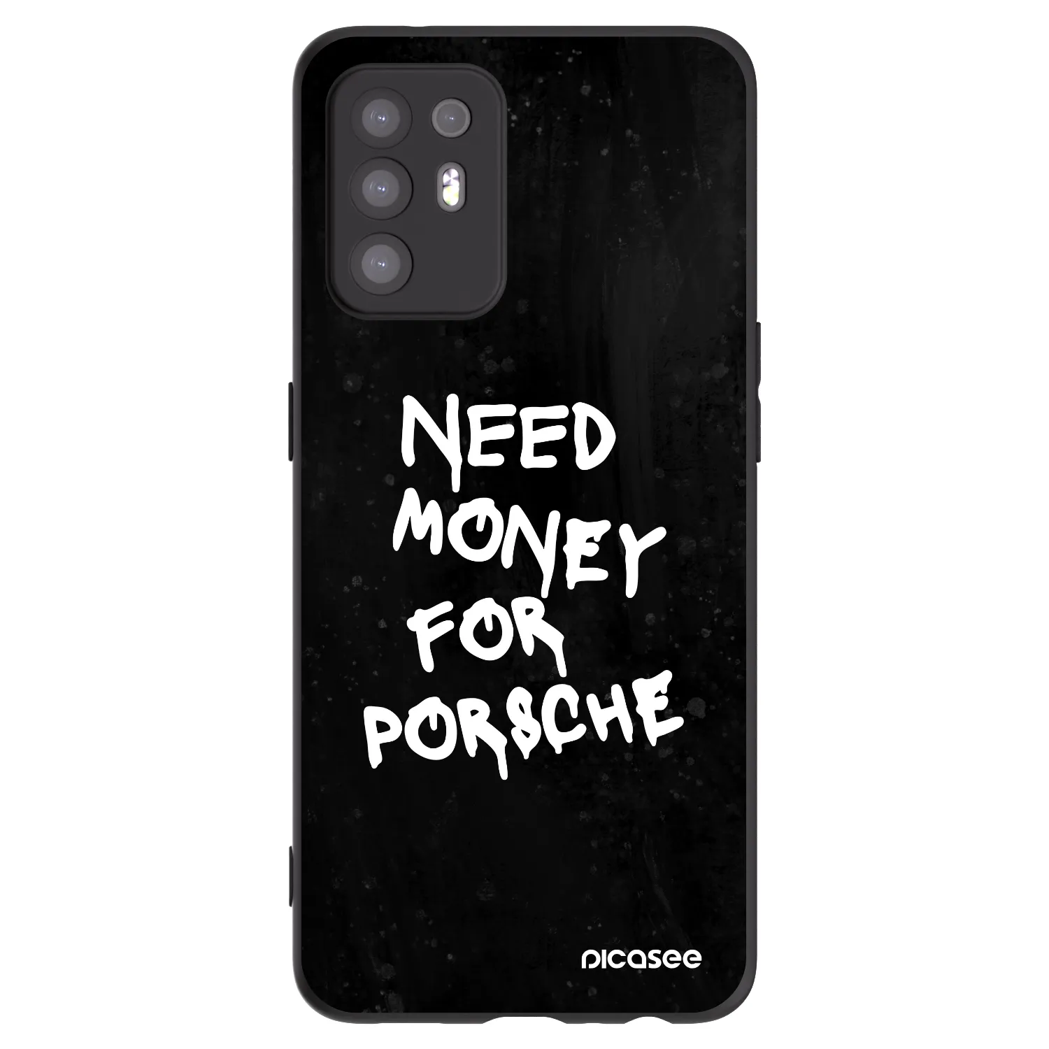 Picasee husă neagră din silicon pentru OPPO A94 5G - Black Dollar