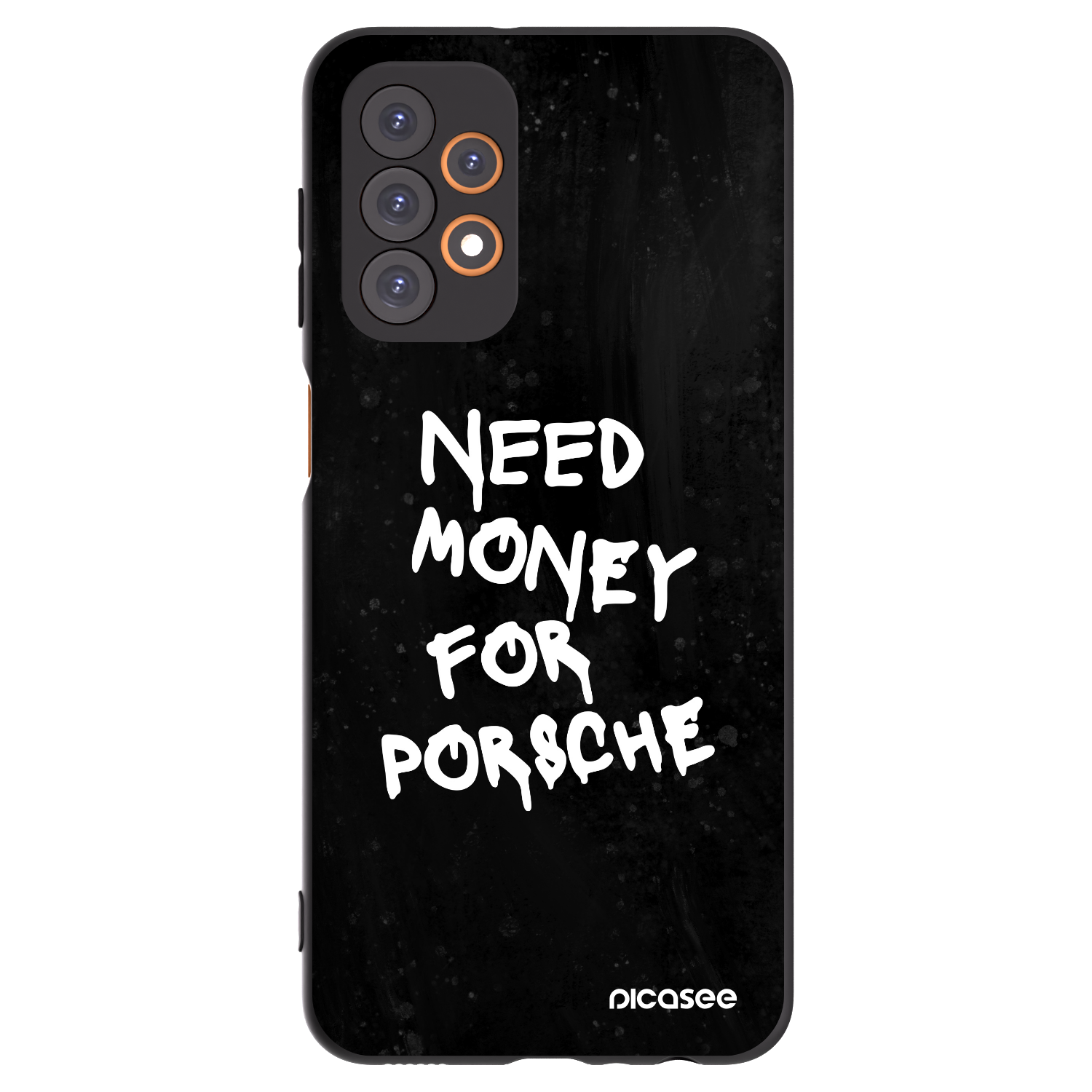 Picasee husă neagră din silicon pentru Samsung Galaxy A23 A236B 5G - Black Dollar