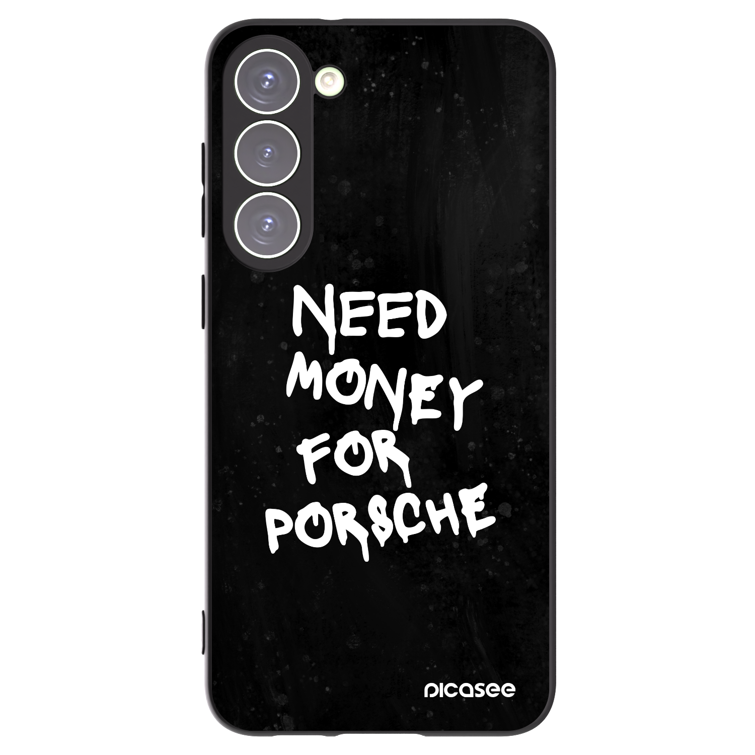 Picasee husă neagră din silicon pentru Samsung Galaxy S23+ 5G - Black Dollar