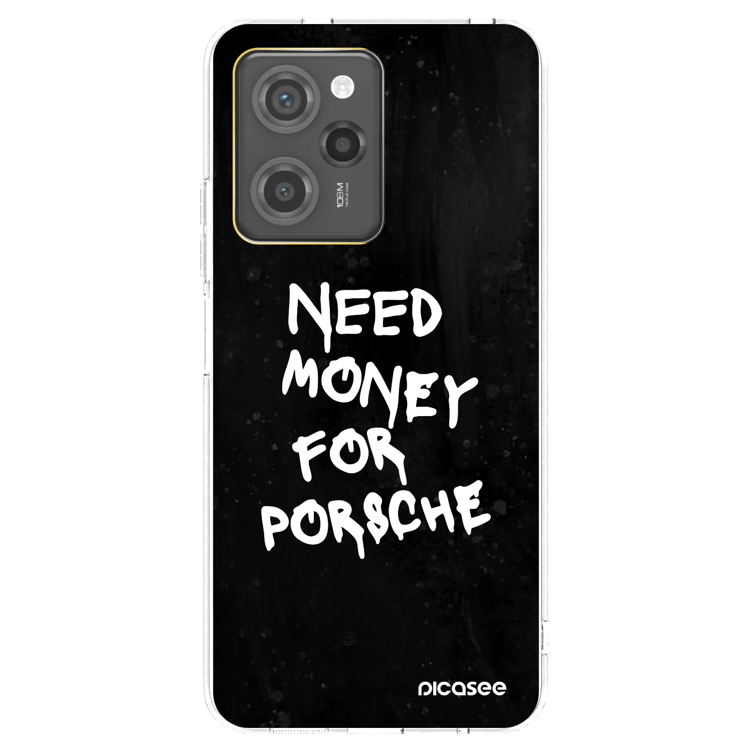 Picasee husă neagră din silicon pentru Xiaomi Poco X5 Pro - Black Dollar