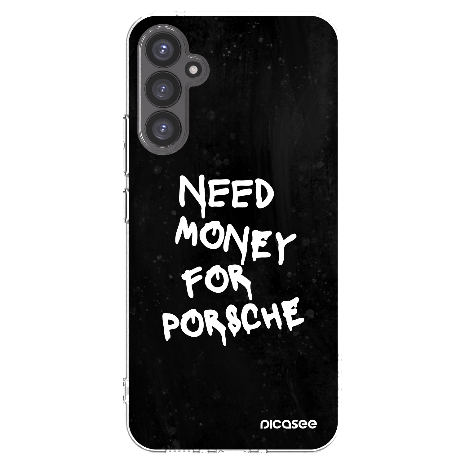 Picasee husă transparentă din silicon pentru Samsung Galaxy A34 5G A346B - Black Dollar