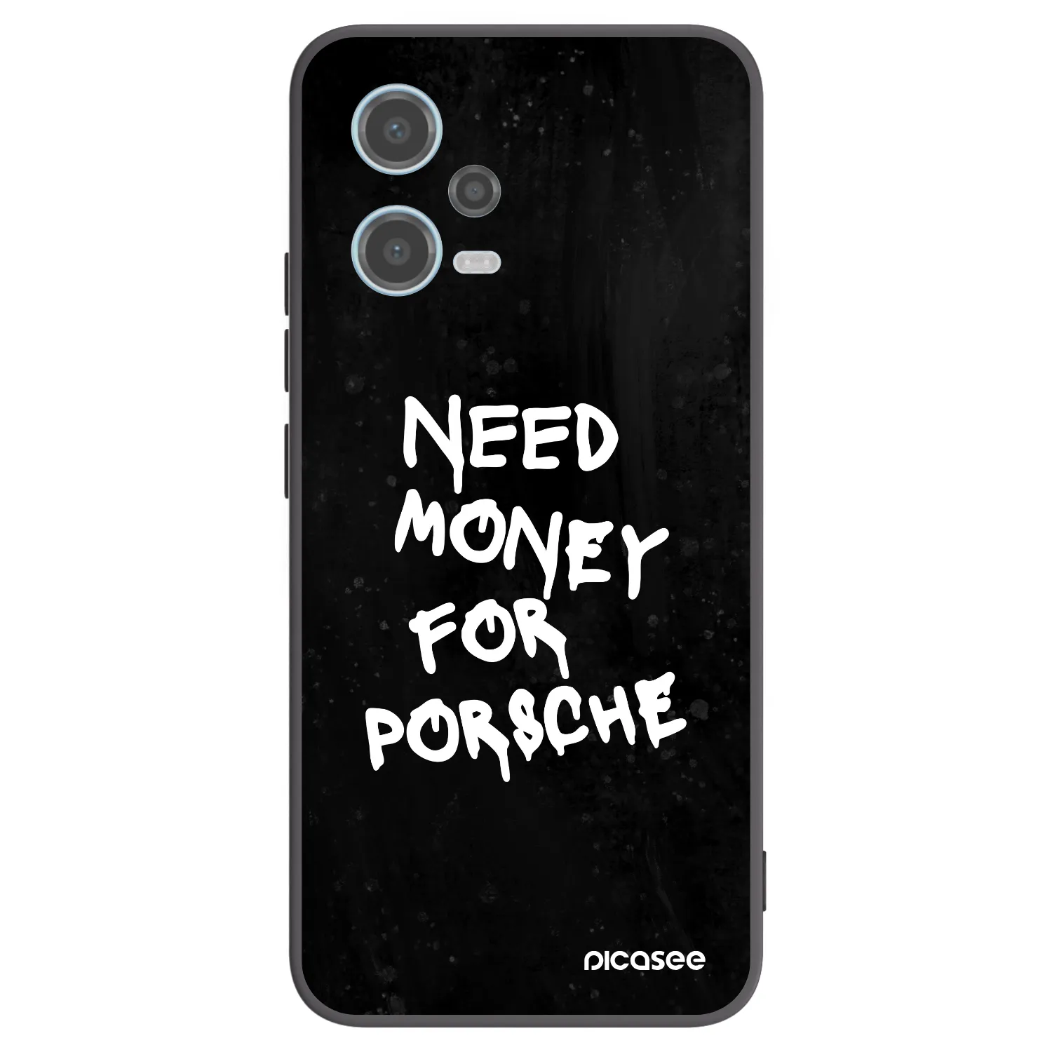 Picasee husă neagră din silicon pentru Xiaomi Redmi Note 12 5G - Black Dollar
