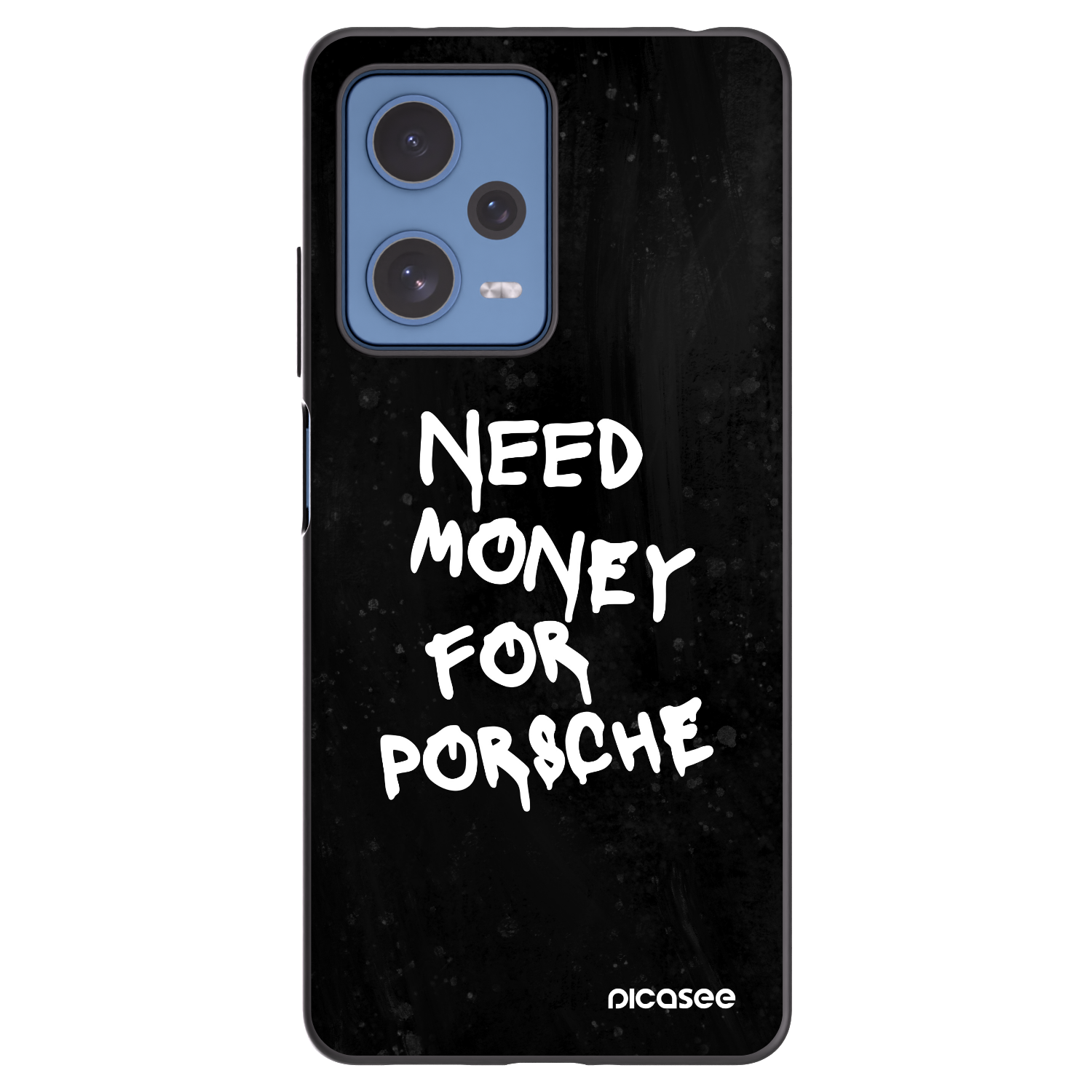 Picasee husă neagră din silicon pentru Xiaomi Redmi Note 12 Pro 5G - Black Dollar