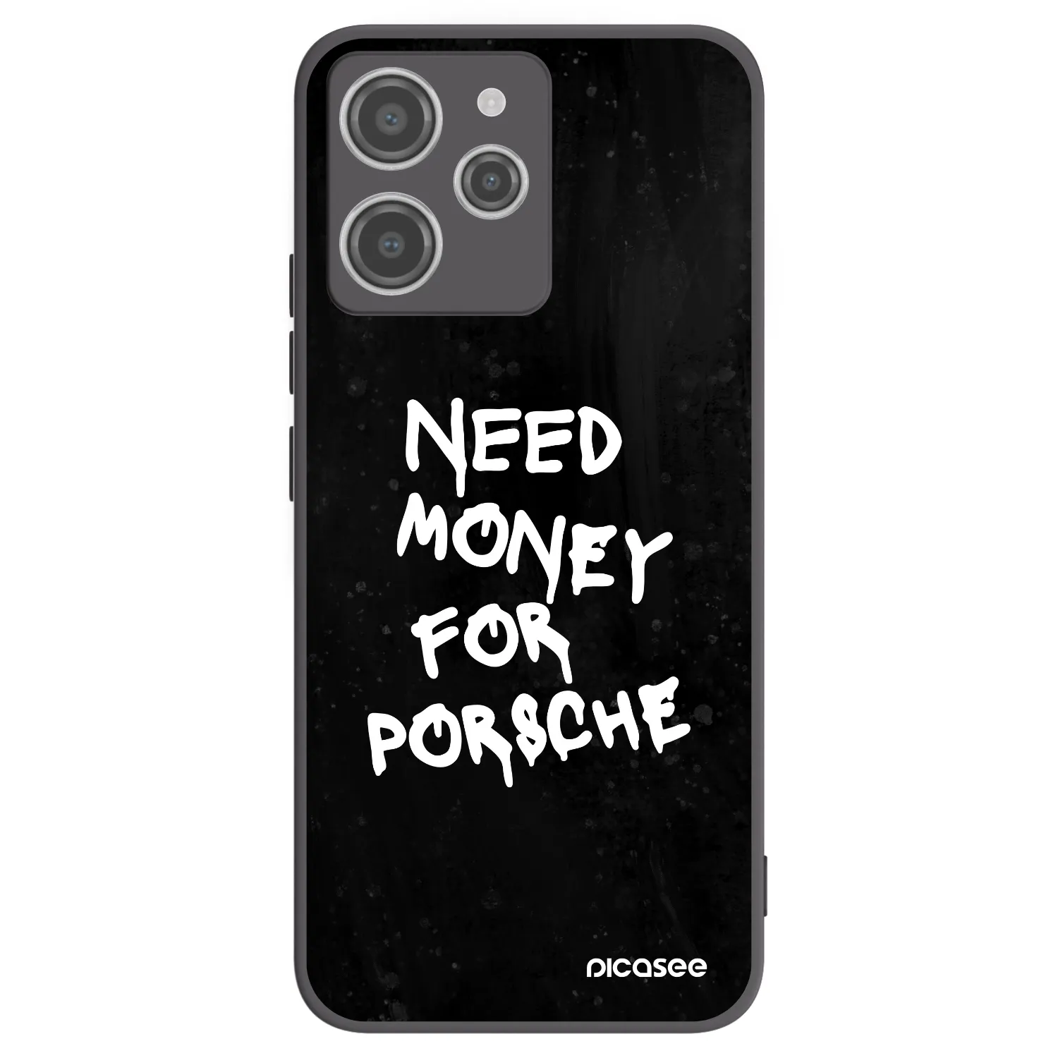 Picasee husă neagră din silicon pentru Xiaomi Redmi 12 4G - Black Dollar