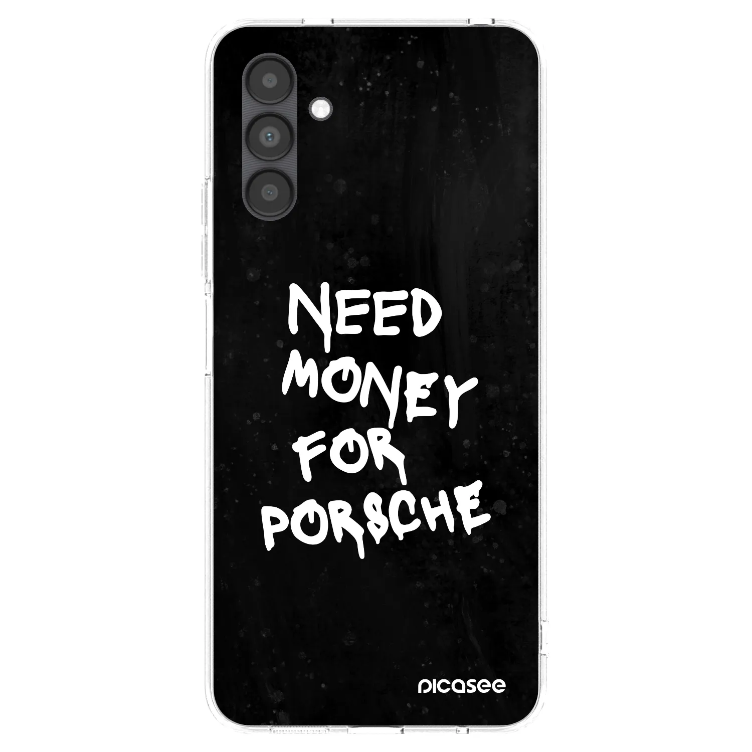 Picasee husă transparentă din silicon pentru Samsung Galaxy A04s A047F - Black Dollar