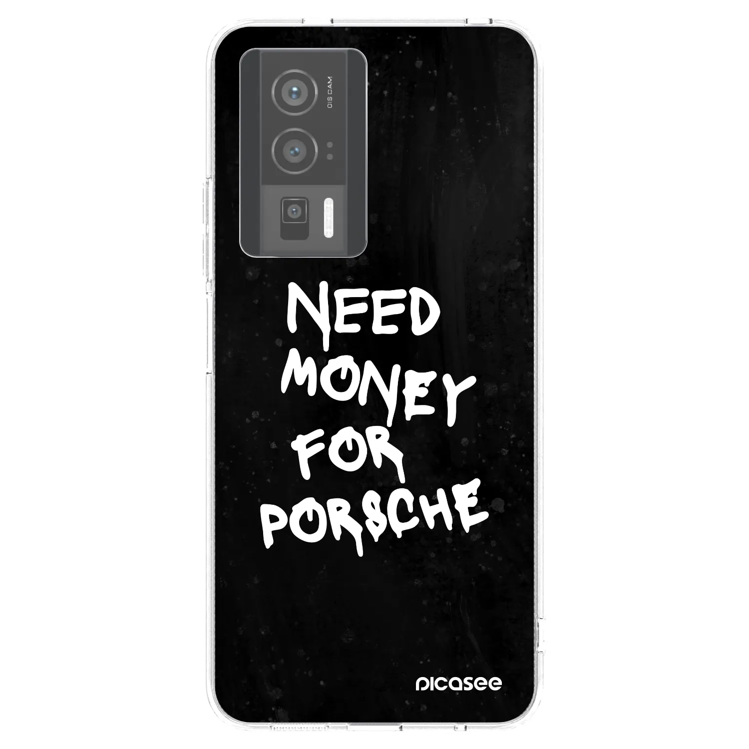Picasee husă transparentă din silicon pentru Xiaomi Poco F5 Pro 5G - Black Dollar