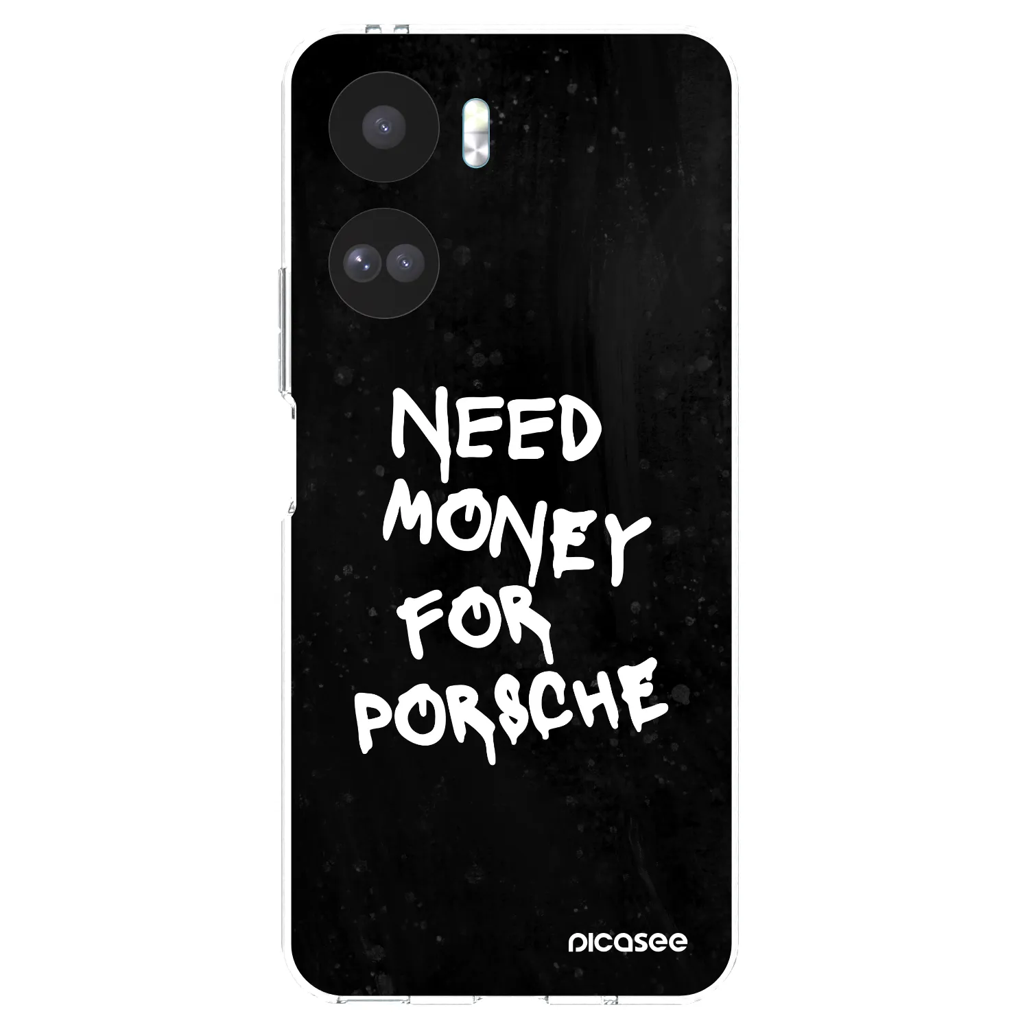 Picasee husă transparentă din silicon pentru Honor 90 Lite 5G - Black Dollar