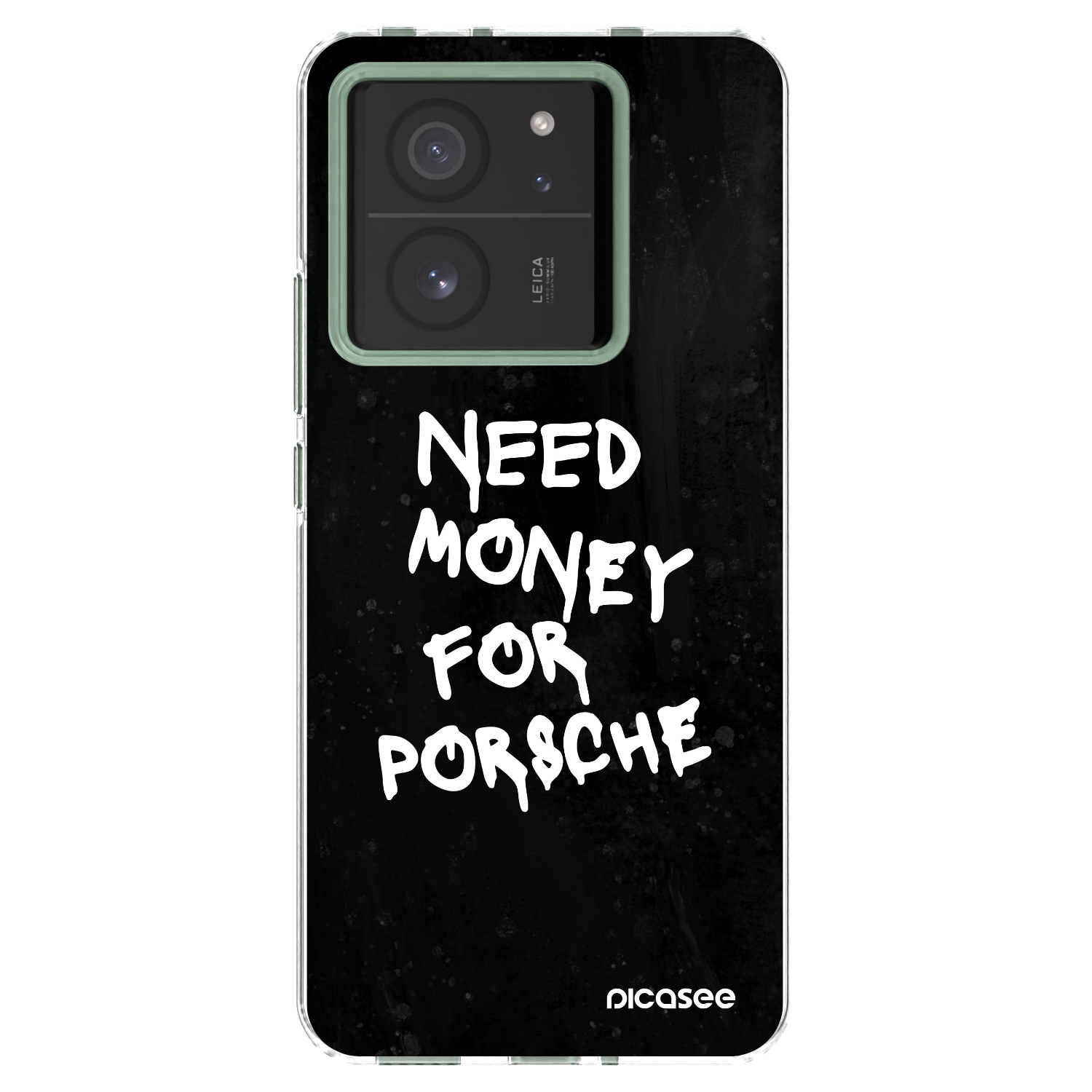 Picasee husă transparentă din silicon pentru Xiaomi 13T Pro - Black Dollar