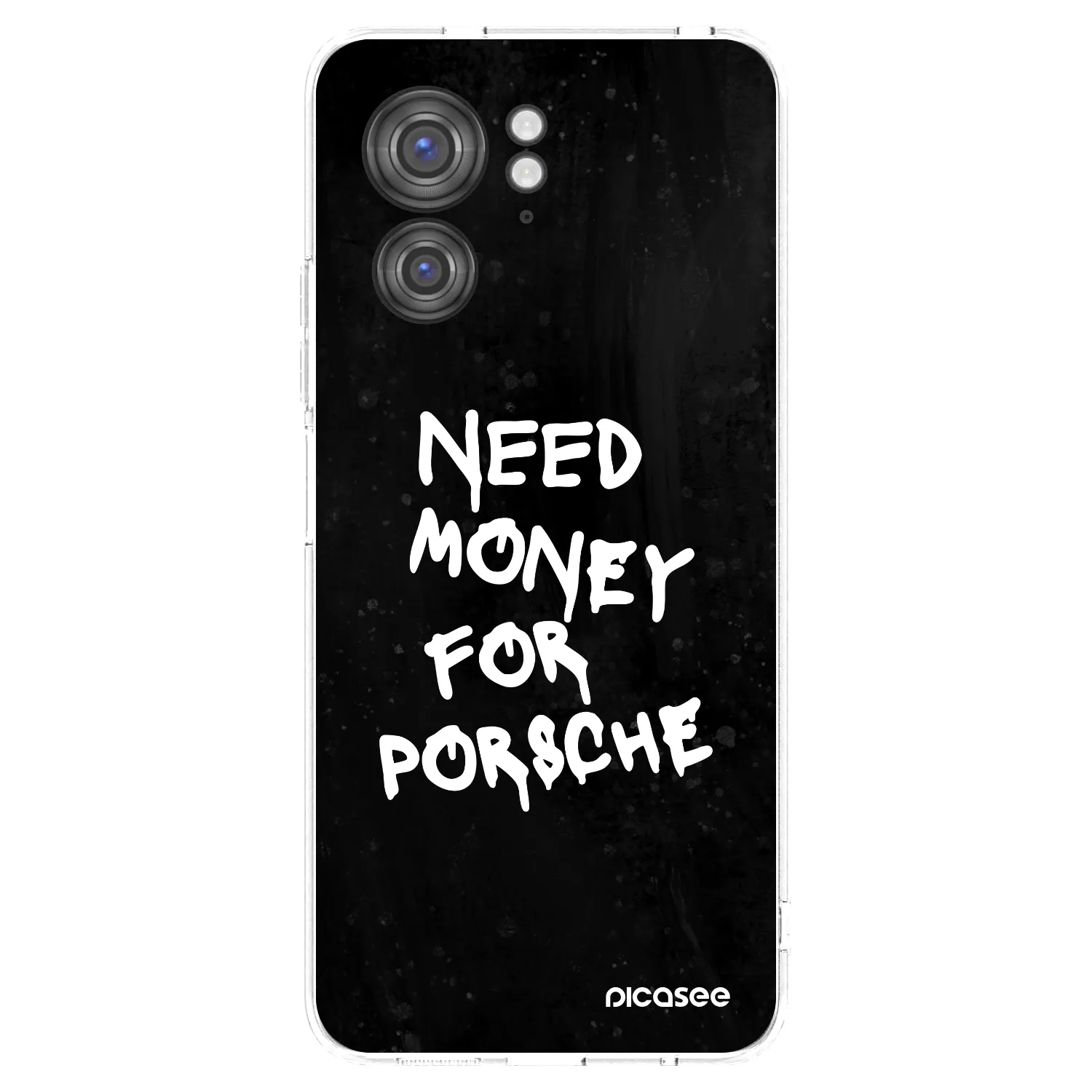 Picasee husă transparentă din silicon pentru Motorola Edge 40 - Black Dollar