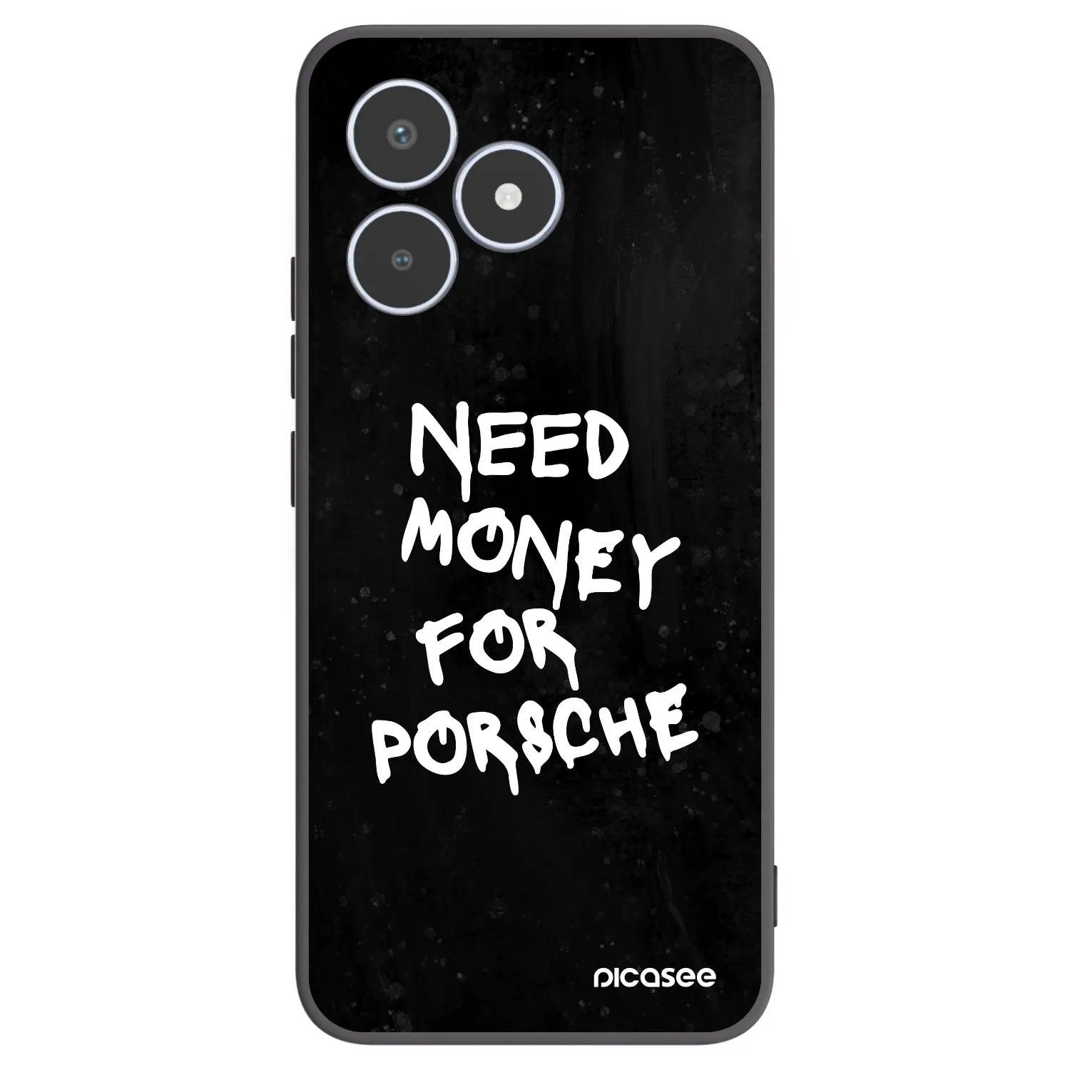 Picasee husă neagră din silicon pentru Realme C53 - Black Dollar