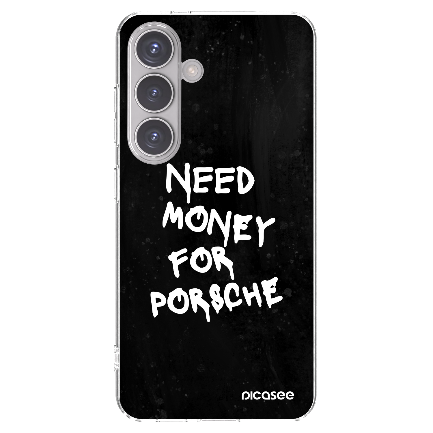 Picasee husă transparentă din silicon pentru Samsung Galaxy S24 S921B 5G - Black Dollar