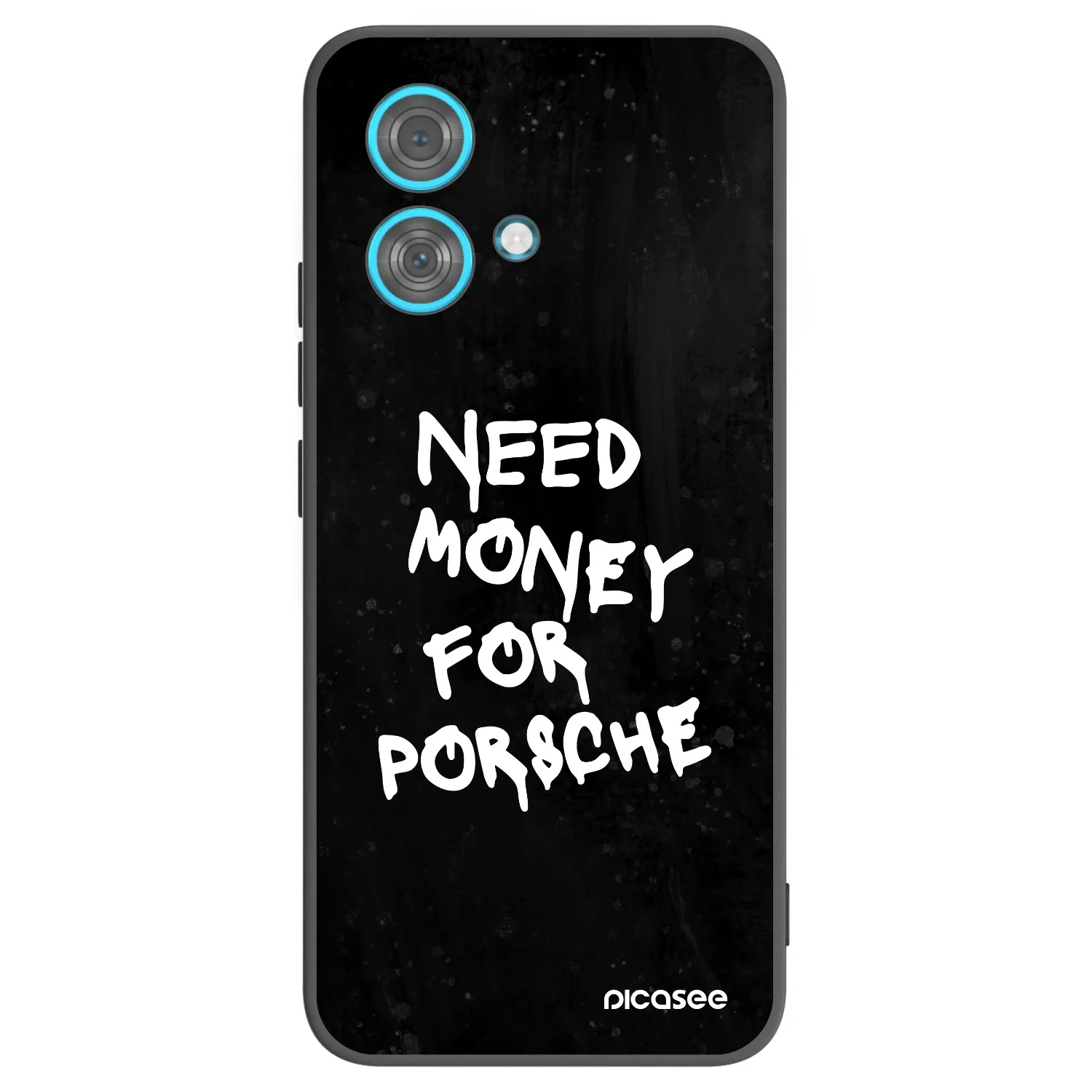 Picasee husă neagră din silicon pentru Motorola Edge 40 Neo - Black Dollar