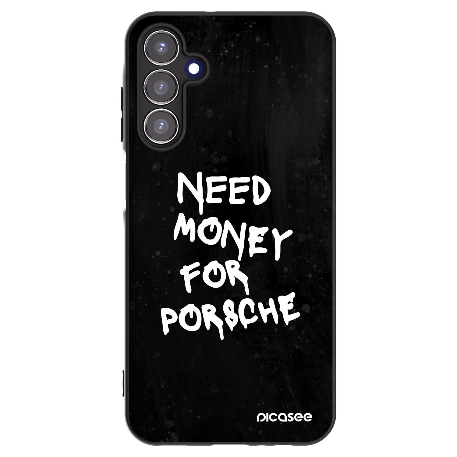 Picasee husă neagră din silicon pentru Samsung Galaxy A15 A155F 4G - Black Dollar