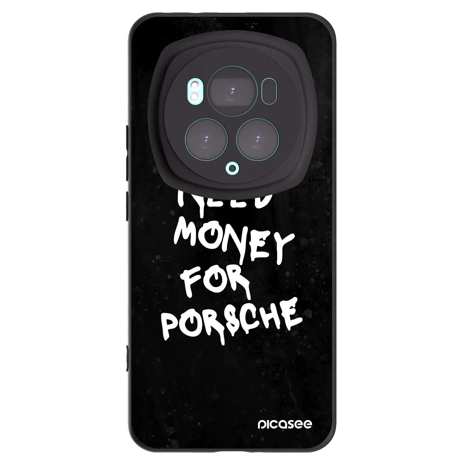 Picasee husă neagră din silicon pentru Honor Magic6 Pro - Black Dollar
