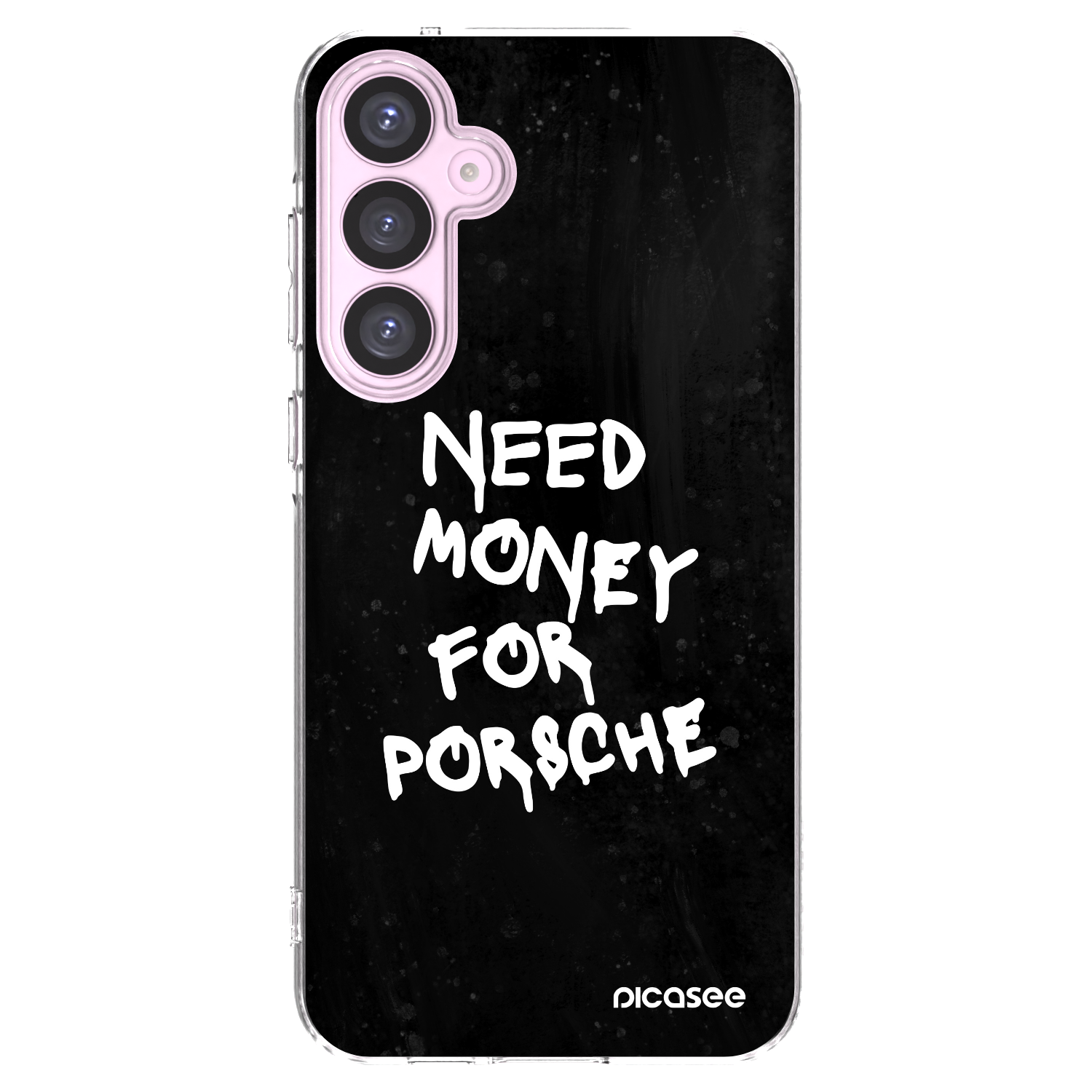 Picasee husă transparentă din silicon pentru Samsung Galaxy A55 5G A556B - Black Dollar