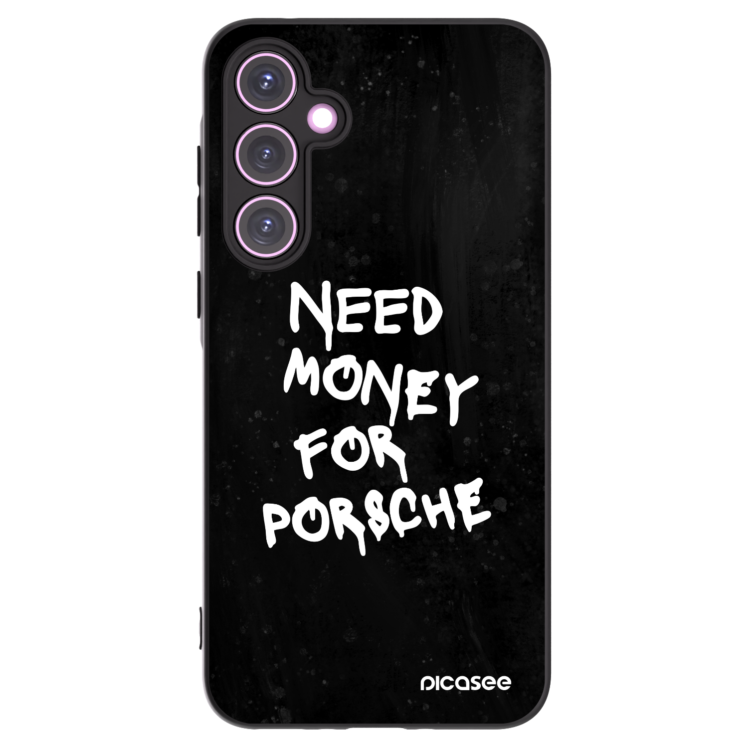 Picasee husă neagră din silicon pentru Samsung Galaxy A35 5G A356B - Black Dollar