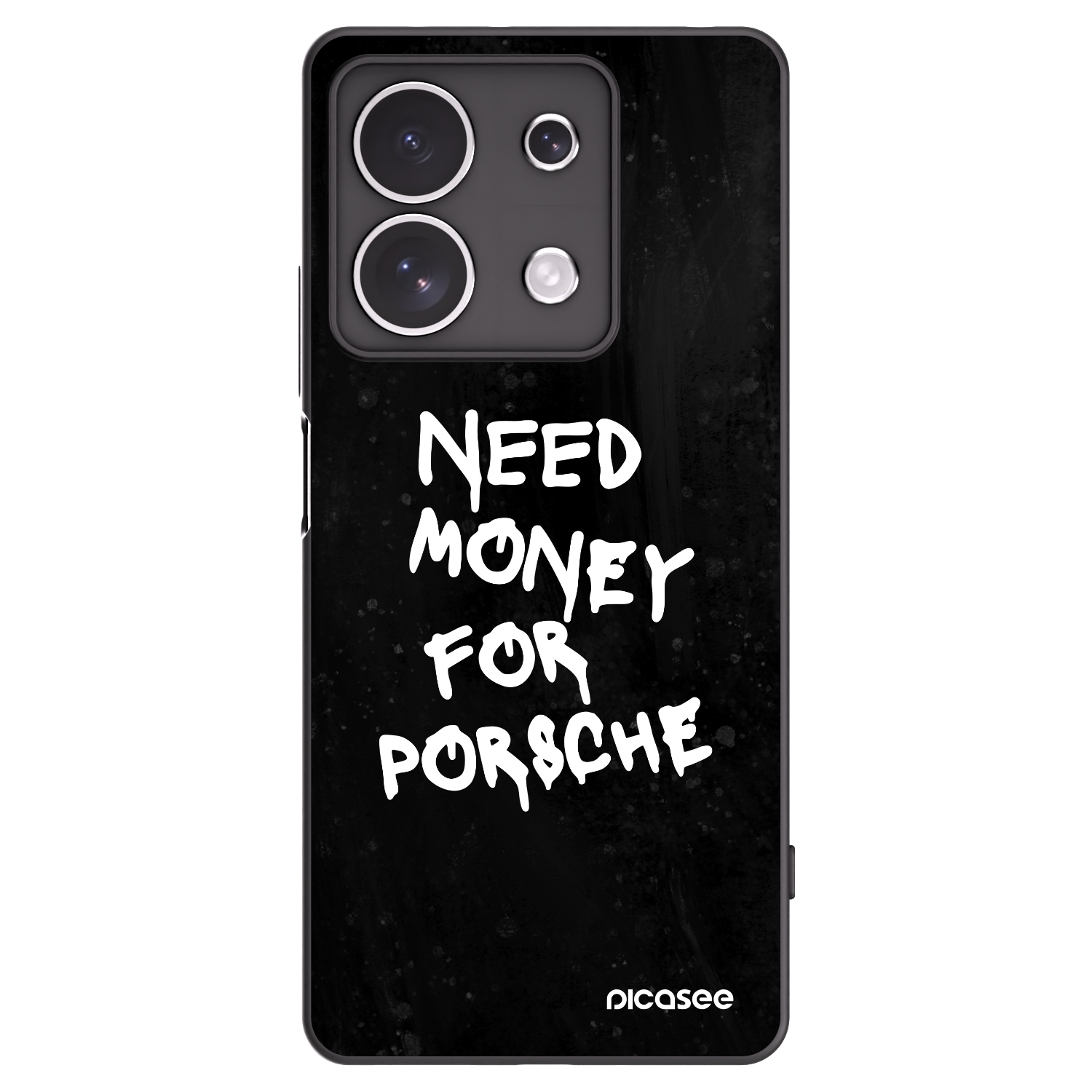 Picasee husă neagră din silicon pentru Xiaomi Redmi Note 13 4G - Black Dollar