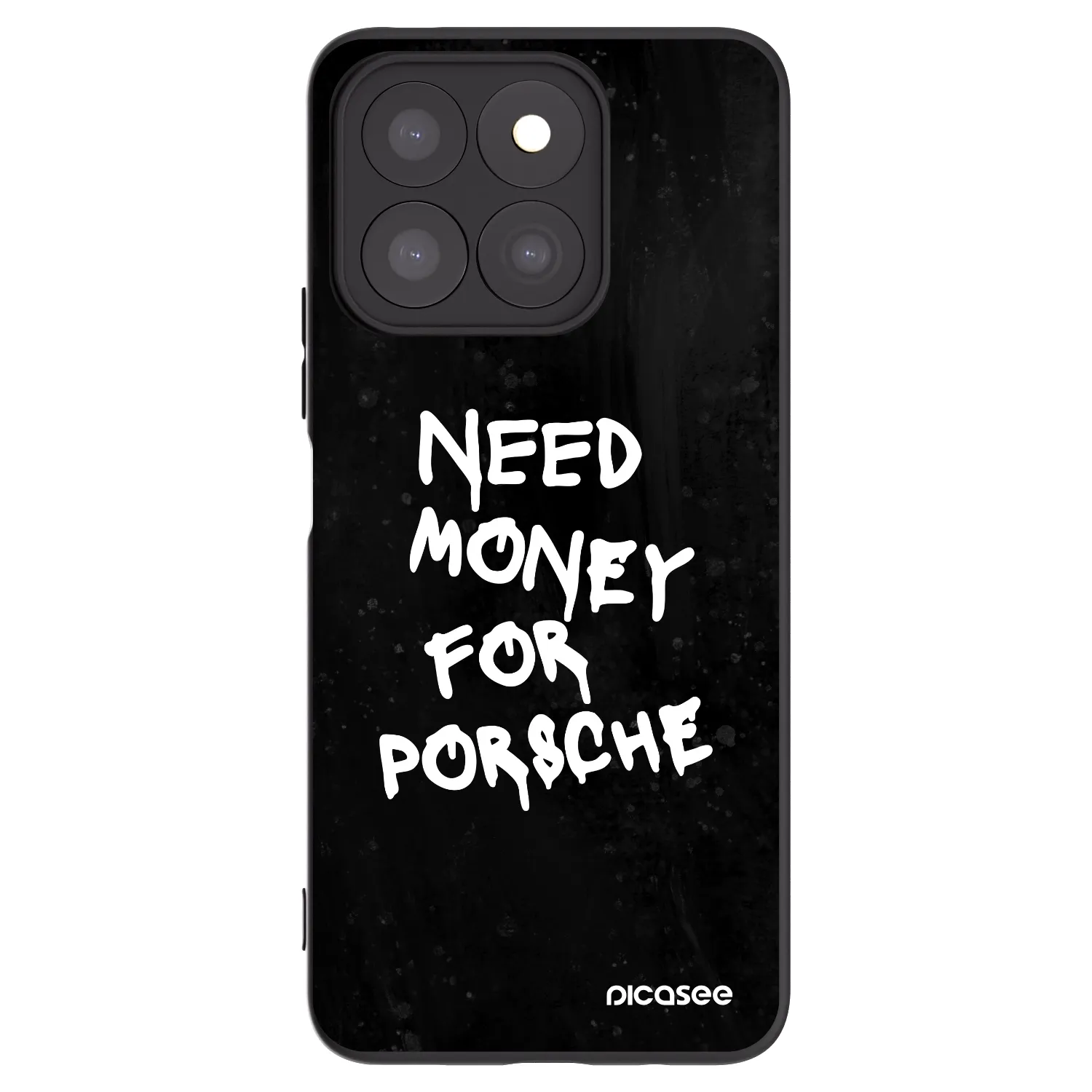 Picasee husă neagră din silicon pentru Honor X8b - Black Dollar