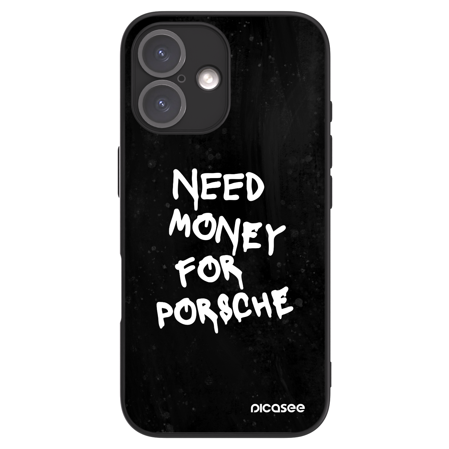 Picasee ULTIMATE CASE MagSafe pentru Apple iPhone 16 - Black Dollar