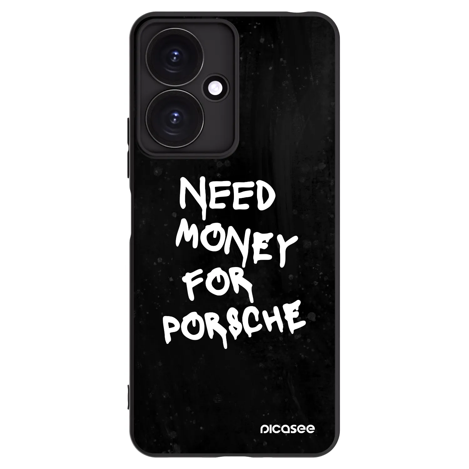 Picasee husă neagră din silicon pentru Xiaomi Redmi 13C 5G - Black Dollar