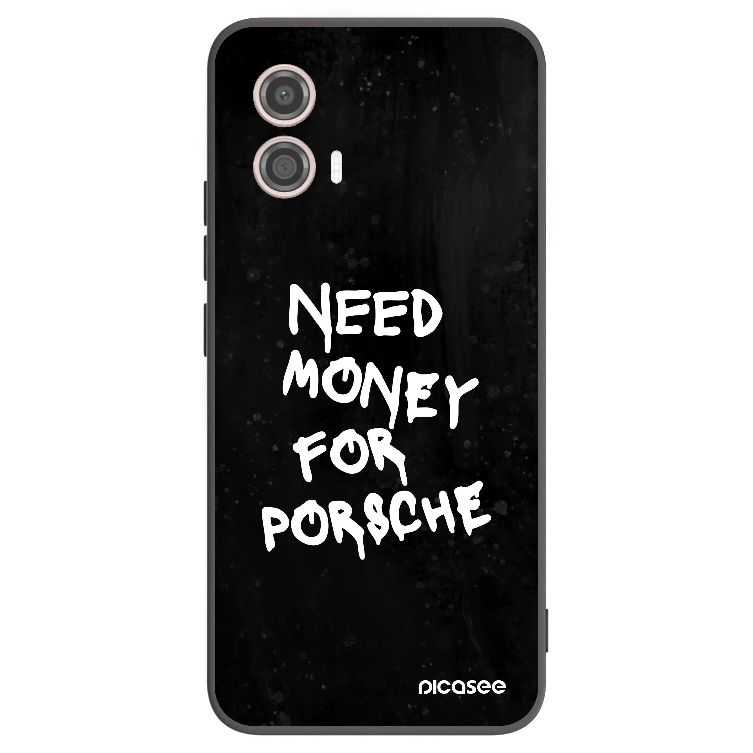 Picasee husă neagră din silicon pentru Motorola Moto G53 5G - Black Dollar