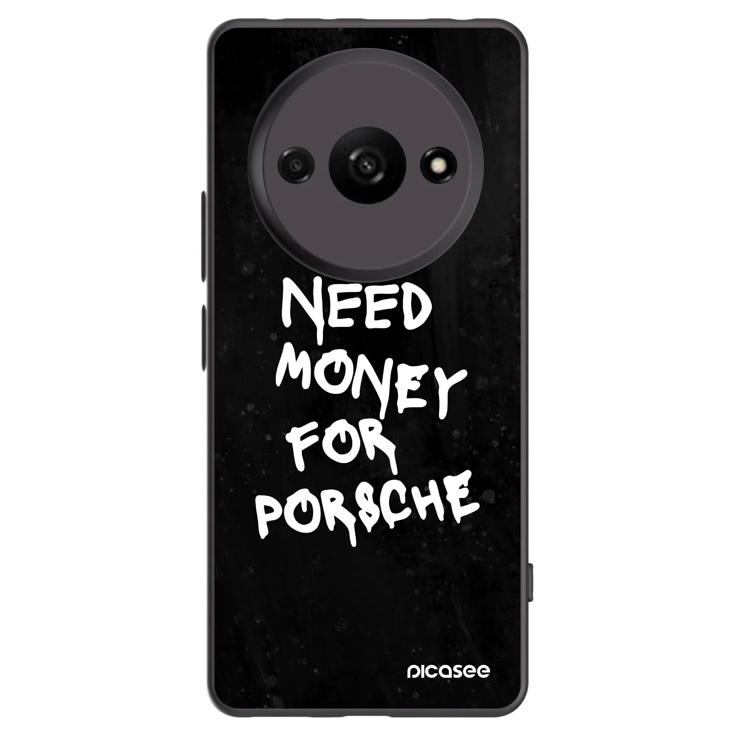 Picasee husă neagră din silicon pentru Xiaomi Redmi A3 - Black Dollar