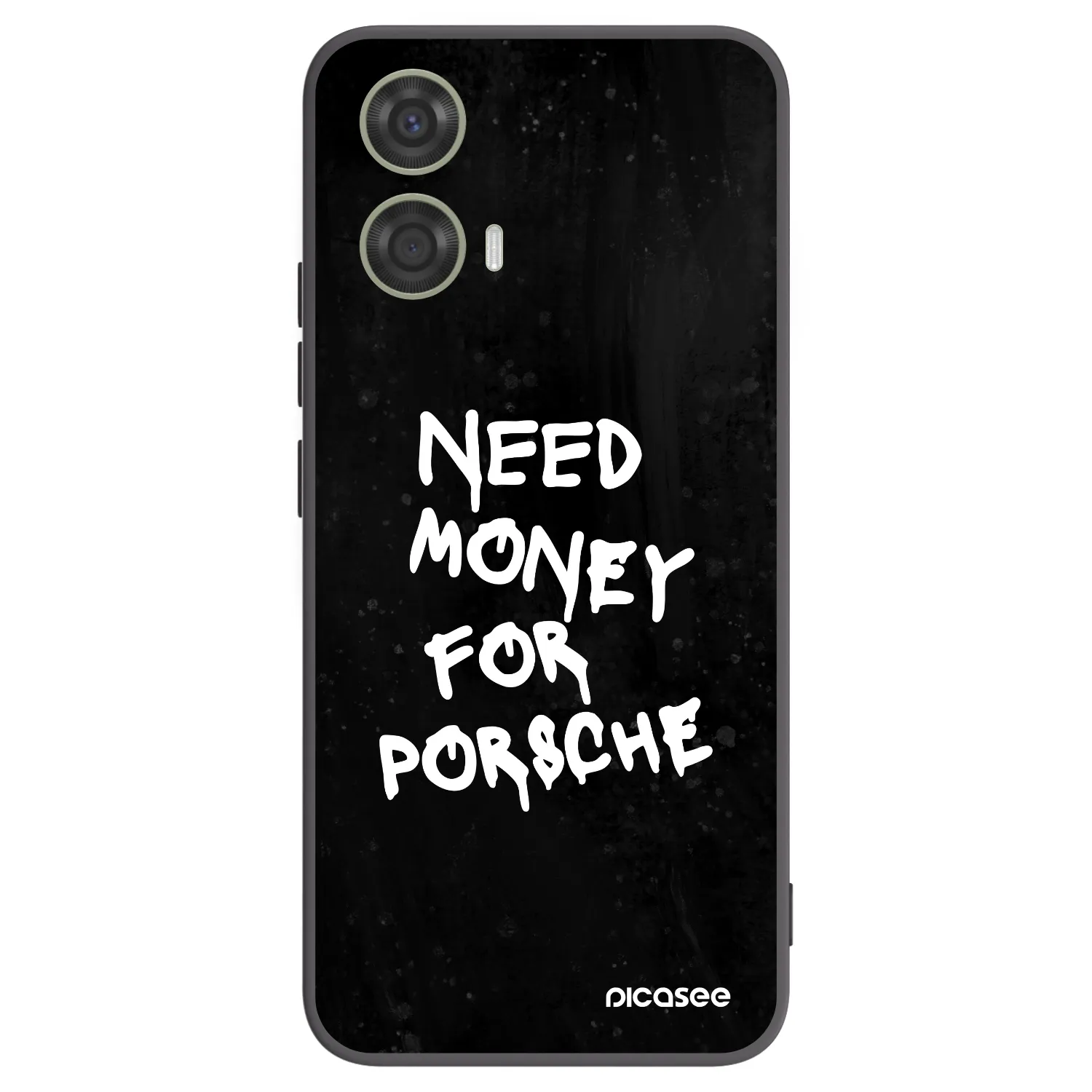 Picasee husă neagră din silicon pentru Motorola Moto G24 - Black Dollar