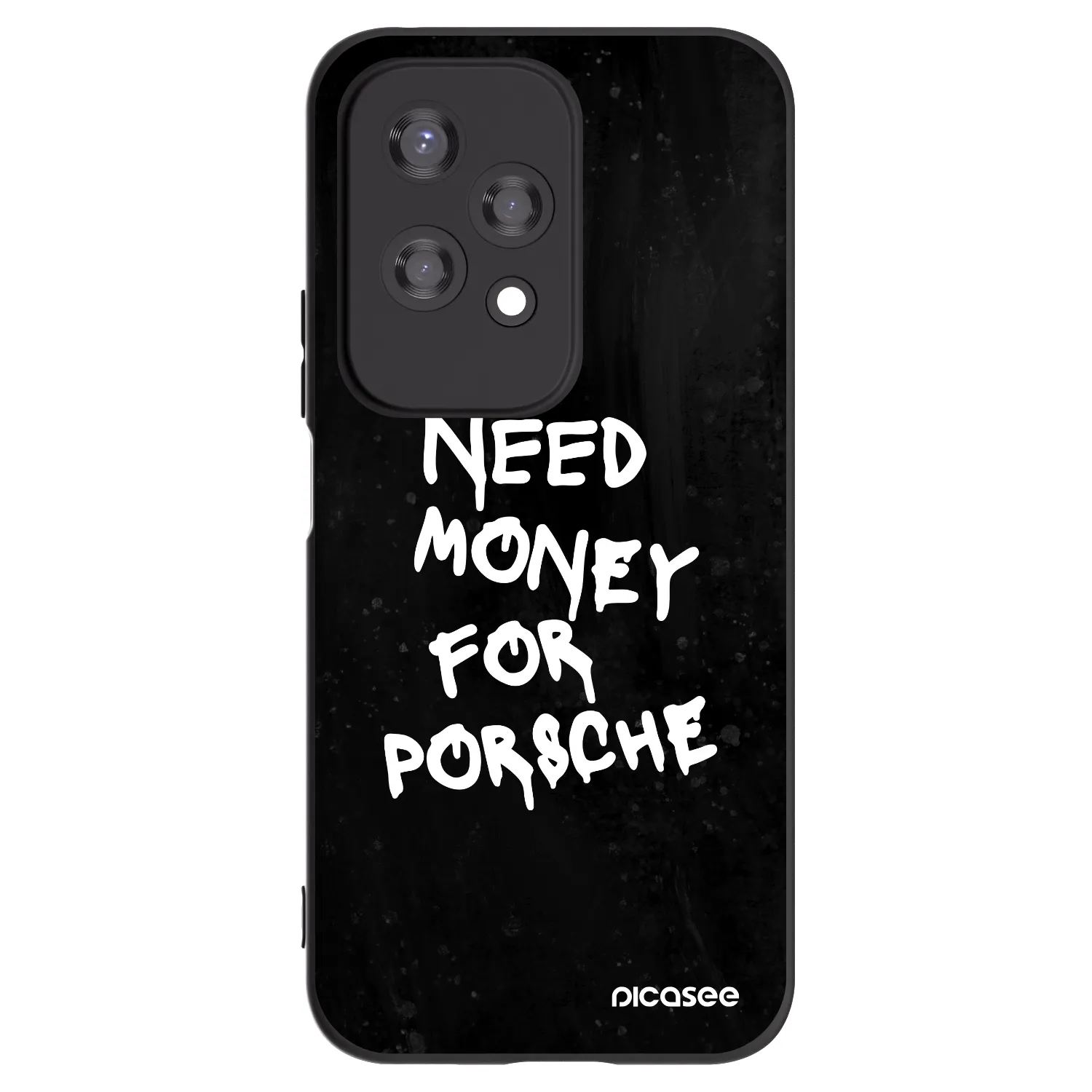 Picasee husă neagră din silicon pentru Honor 200 Lite - Black Dollar