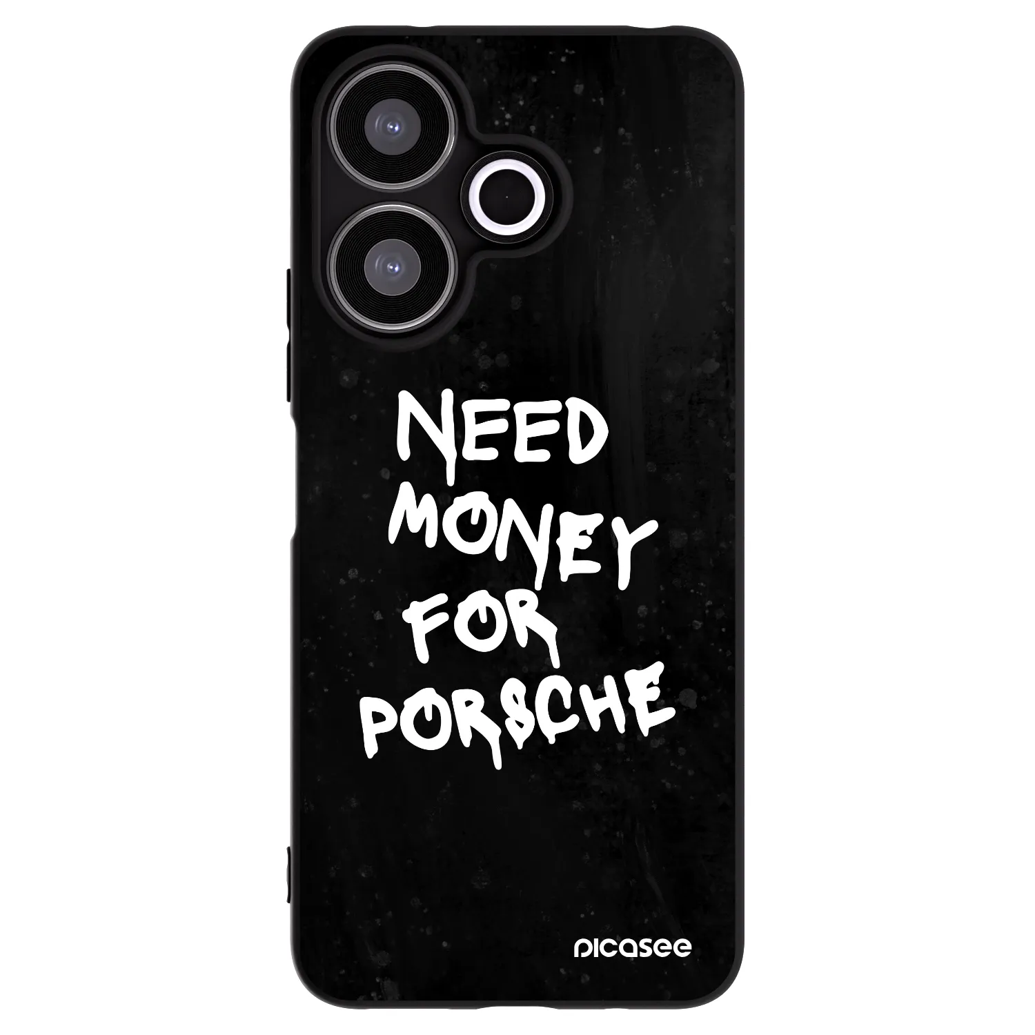 Picasee husă neagră din silicon pentru Xiaomi Redmi 13 4G - Black Dollar