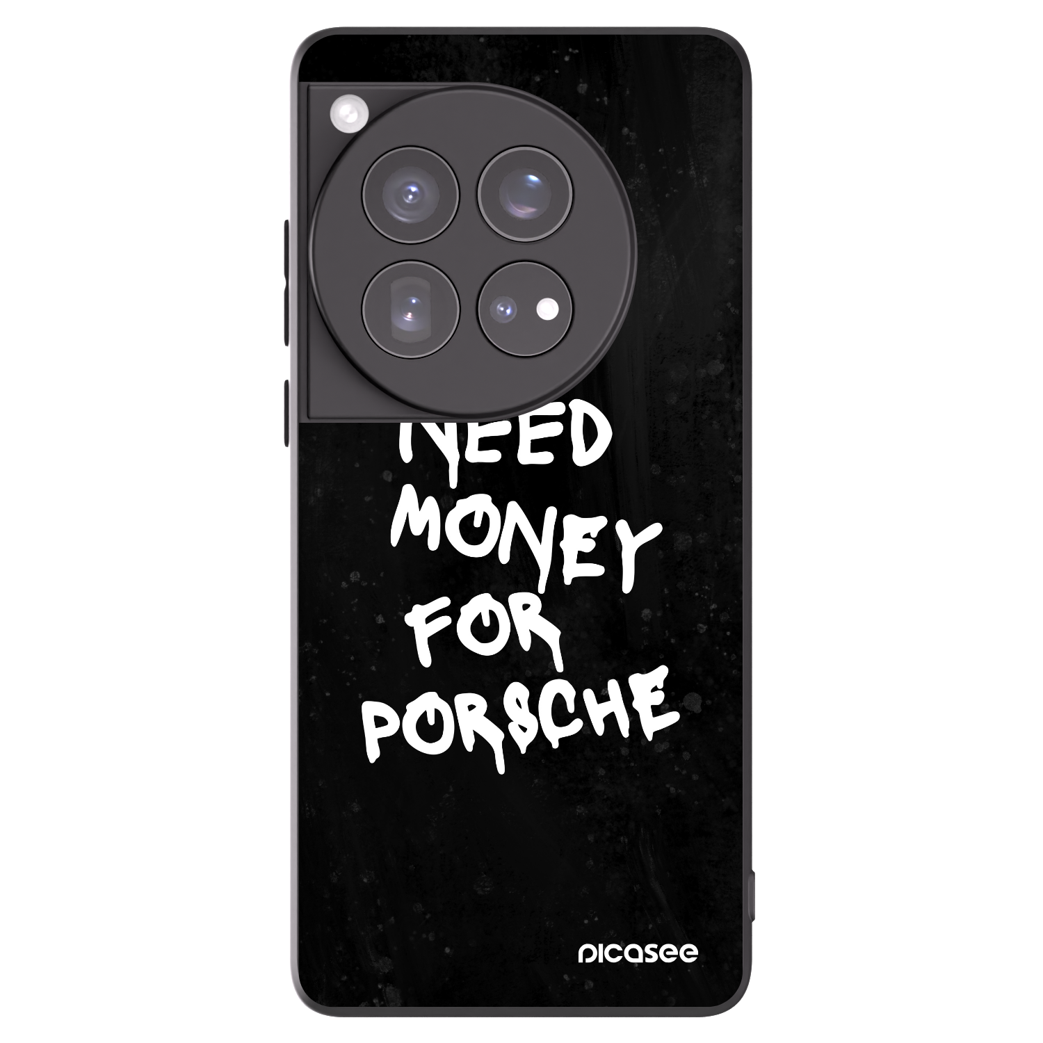 Picasee husă neagră din silicon pentru OnePlus 12 5G - Black Dollar