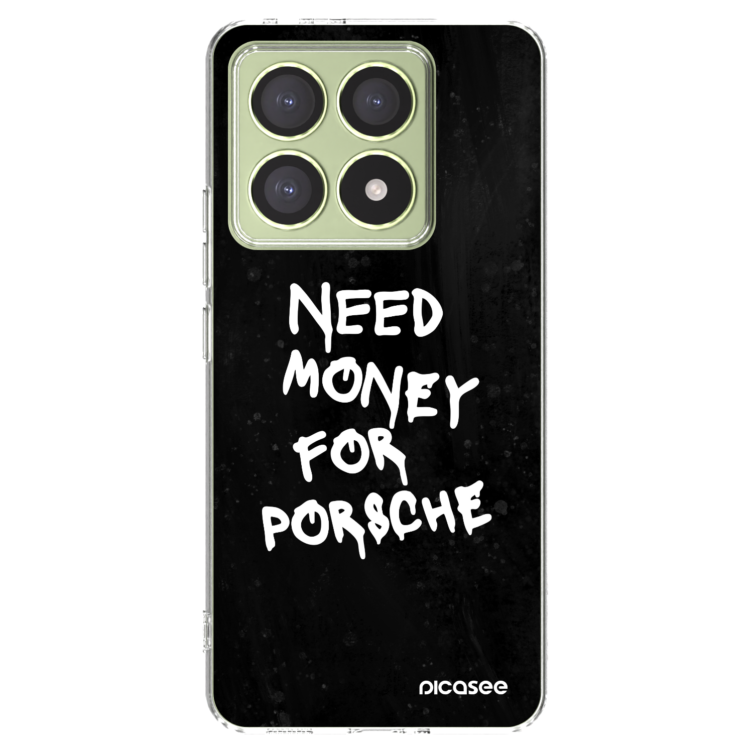 Picasee husă transparentă din silicon pentru Xiaomi 14T - Black Dollar