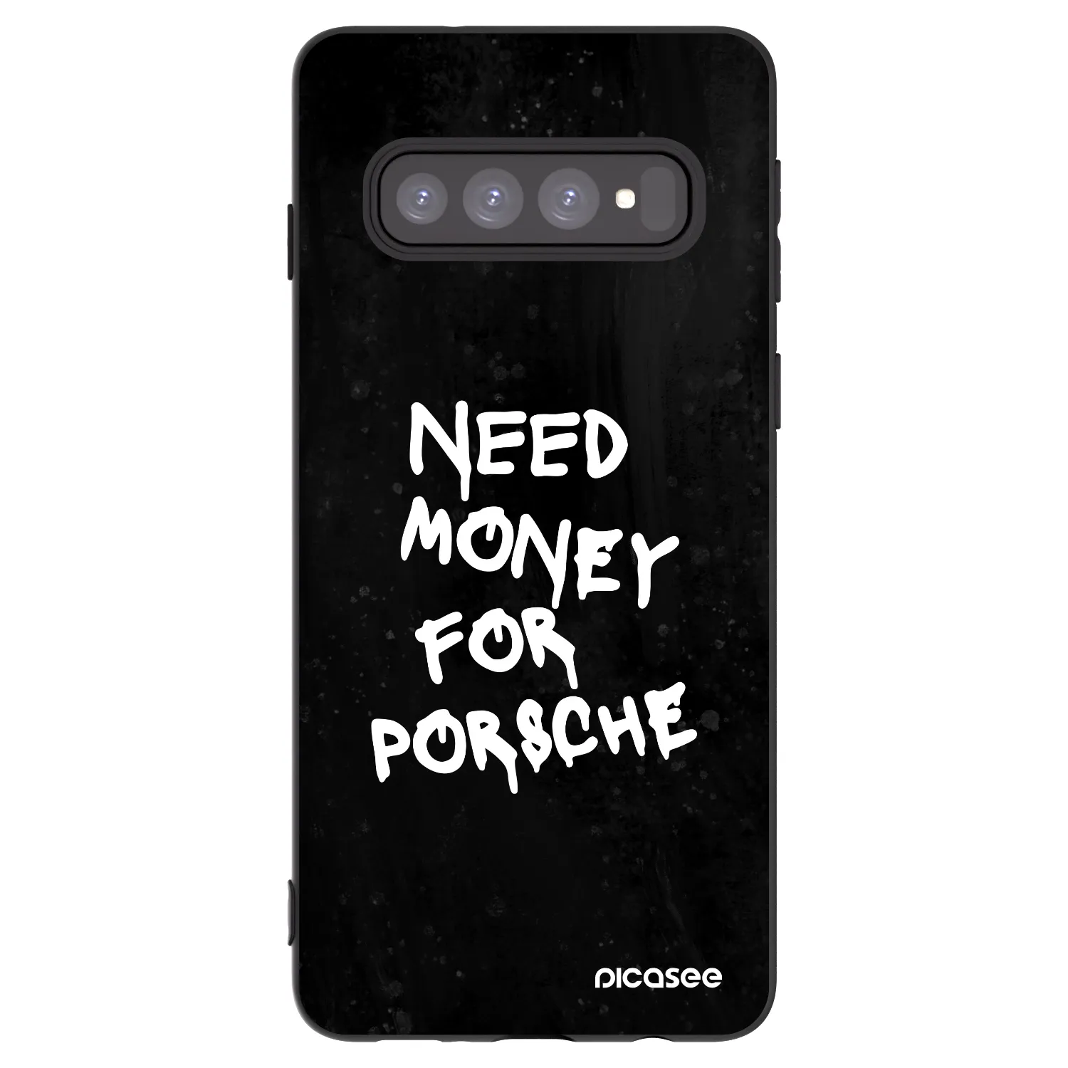 Picasee husă neagră din silicon pentru Samsung Galaxy S10 G973 - Black Dollar